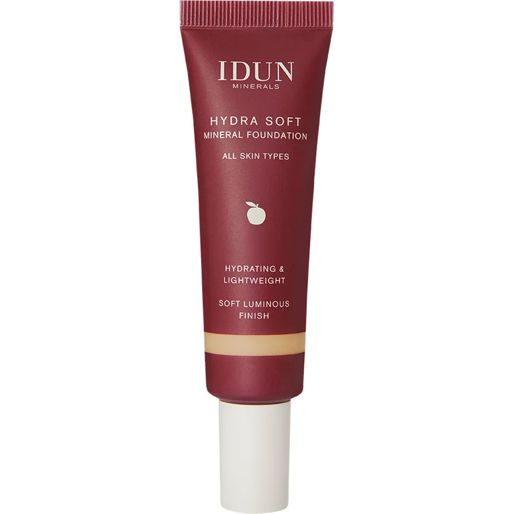 IDUN Minerals Hydrasoft Mineral Foundation 30 ml Svea - Flytande foundation