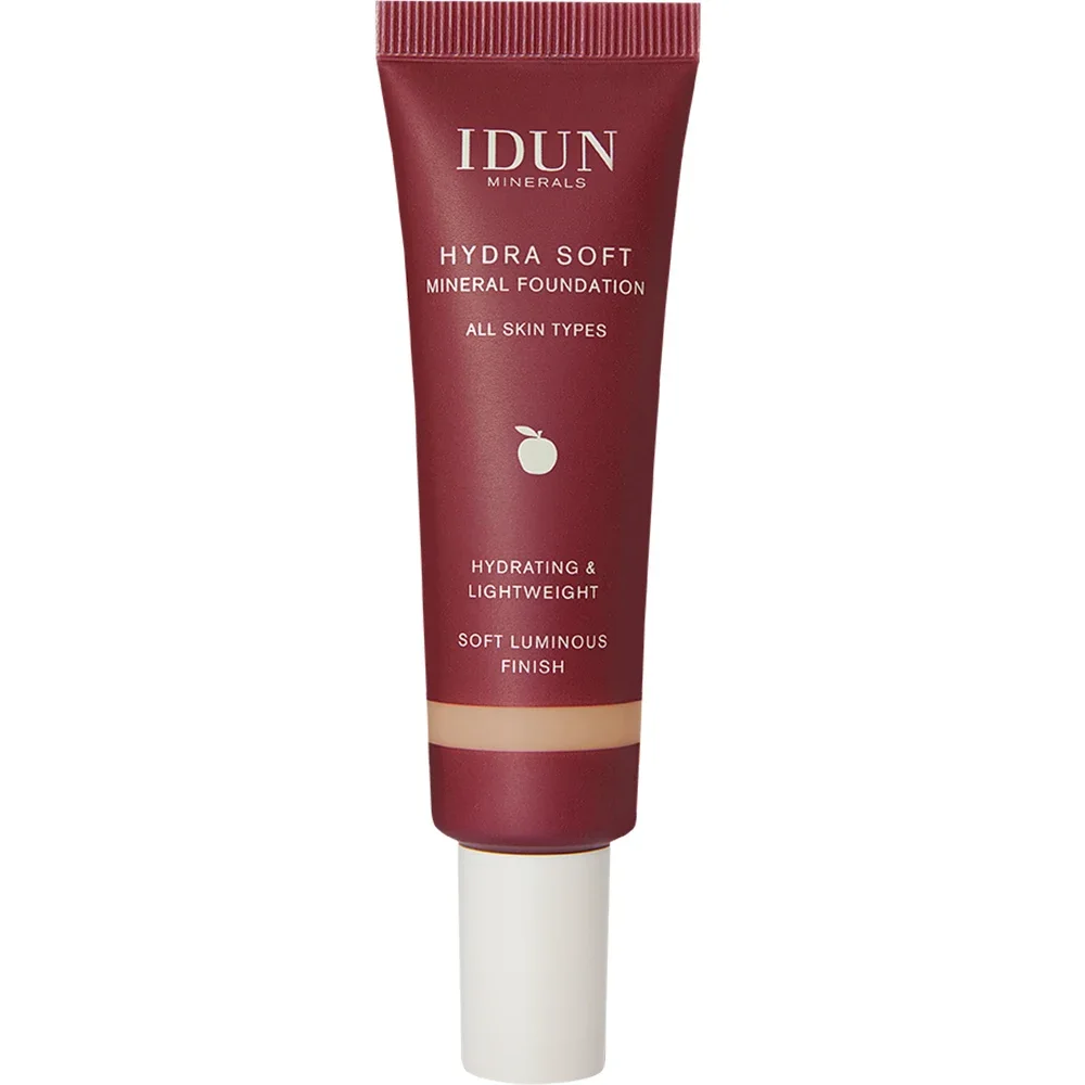 IDUN Minerals Hydrasoft Mineral Foundation 30 ml Ingrid - Flytande foundation