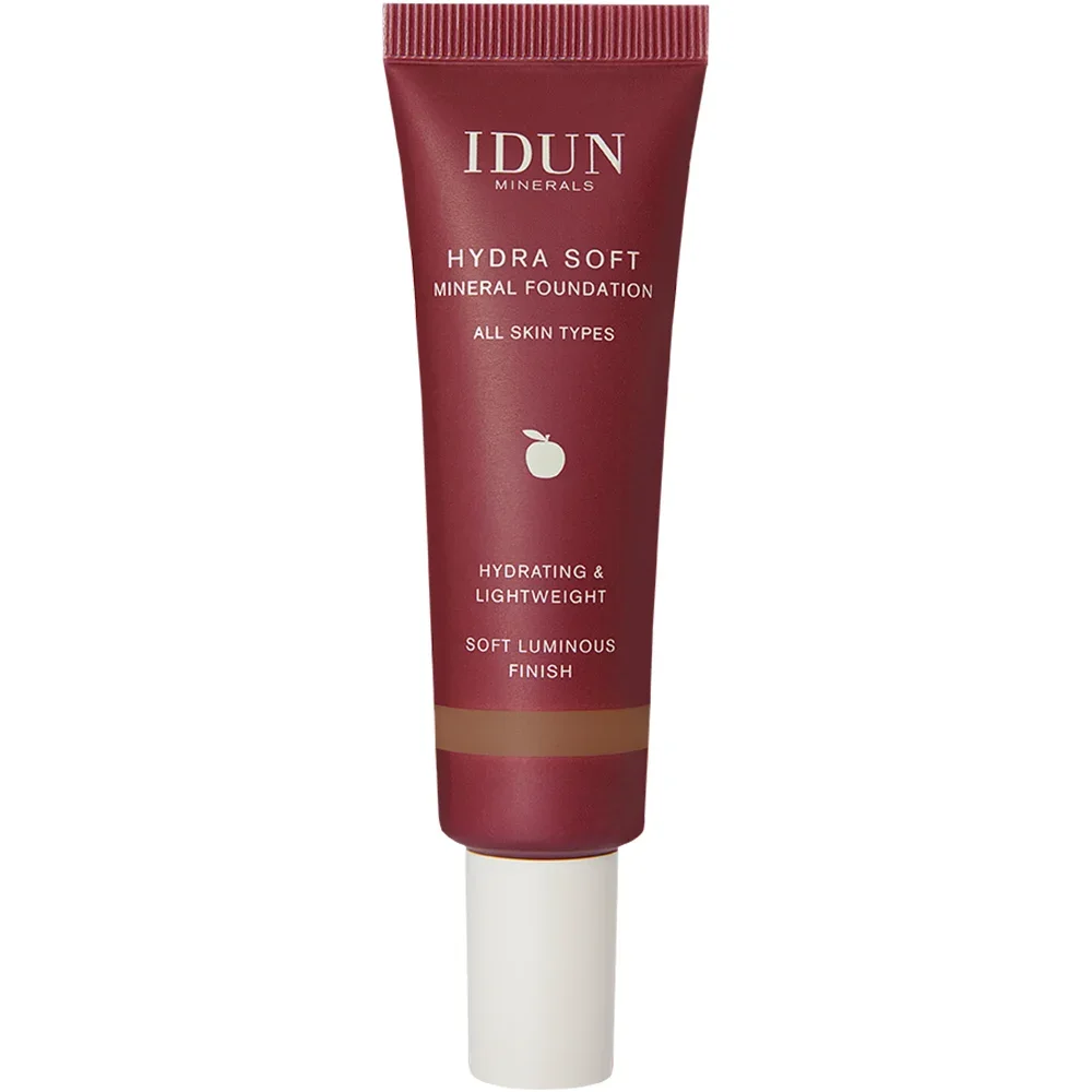 IDUN Minerals Hydrasoft Mineral Foundation 30 ml Hilda - Flytande foundation