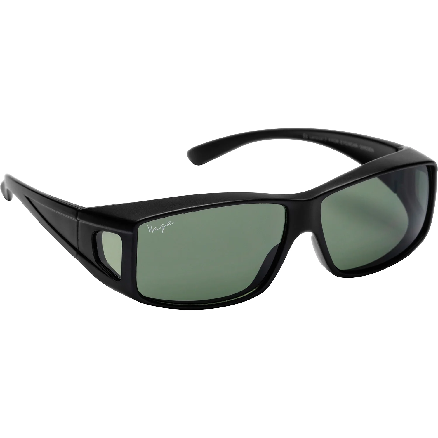 Haga Eyewear Tunis OTG Matt Black G15 lens - Solglasögon