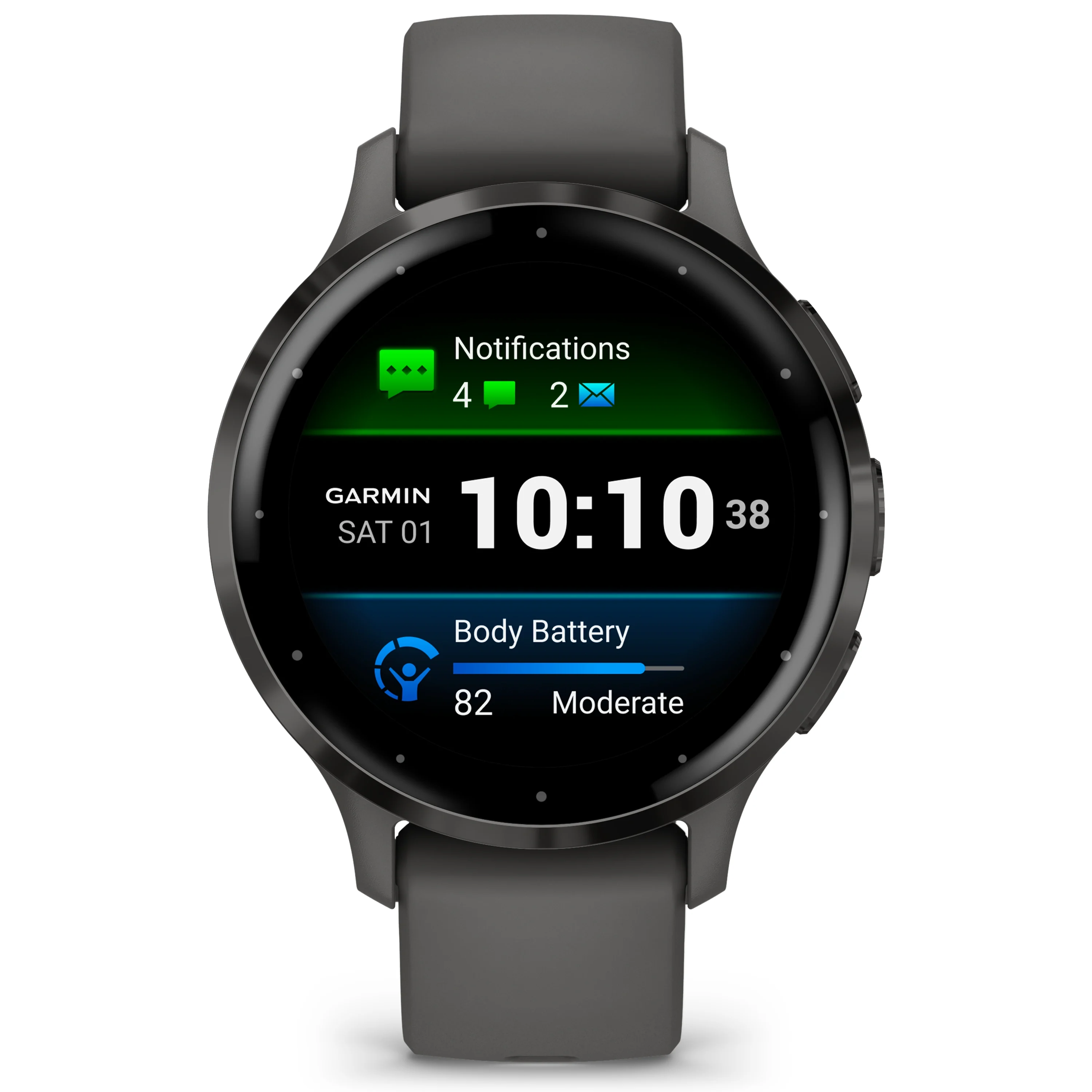 Garmin Venu 3S Smartwatch Pebble Gray/Slate