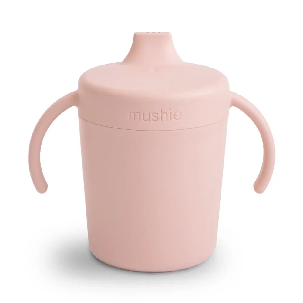 Mushie Trainer Sippy Cup 230 ml Blush - Pipmuggar & dricksflaskor