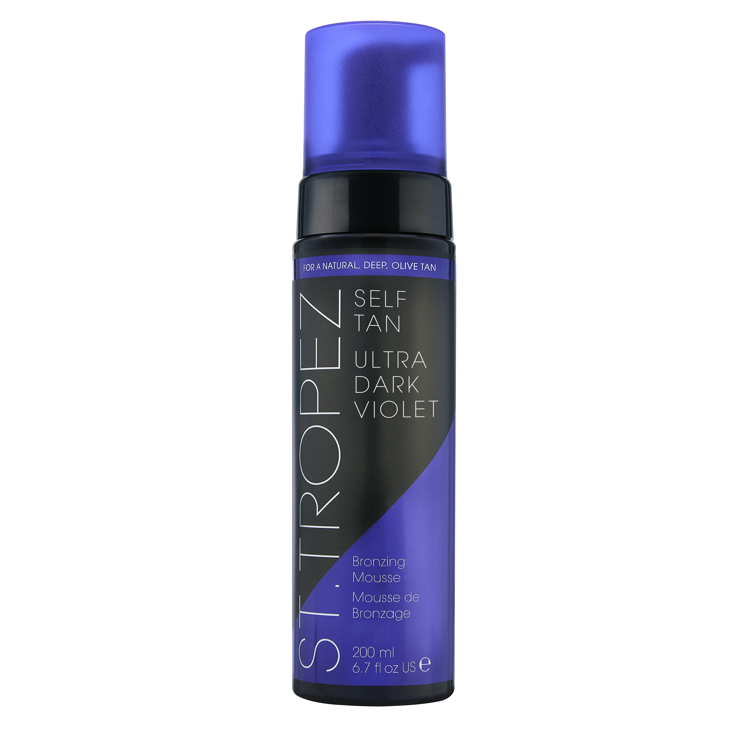 St.Tropez Self Tan Ultra Dark Violet Bronzing Mousse 200 ml - Brun utan sol mousse