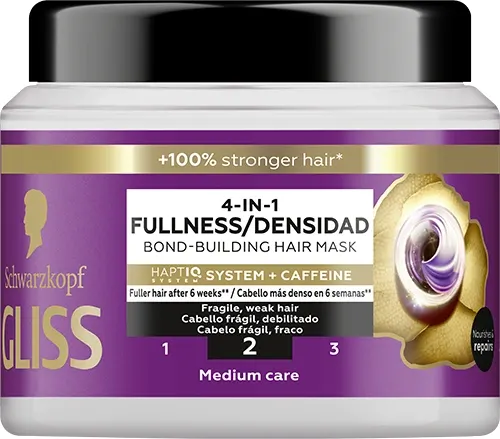 Schwarzkopf Gliss Full Hair Wonder Mask 400 ml - Hårinpackning