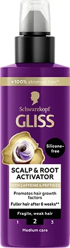 Schwarzkopf Gliss Full Hair Wonder Scalp & Root Activator 100 ml - Hårserum