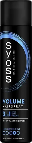 Syoss Volume Hårspray 400 ml - Hårfärg