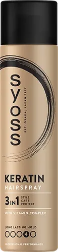 Syoss Keratin Hårspray 400 ml - Hårfärg