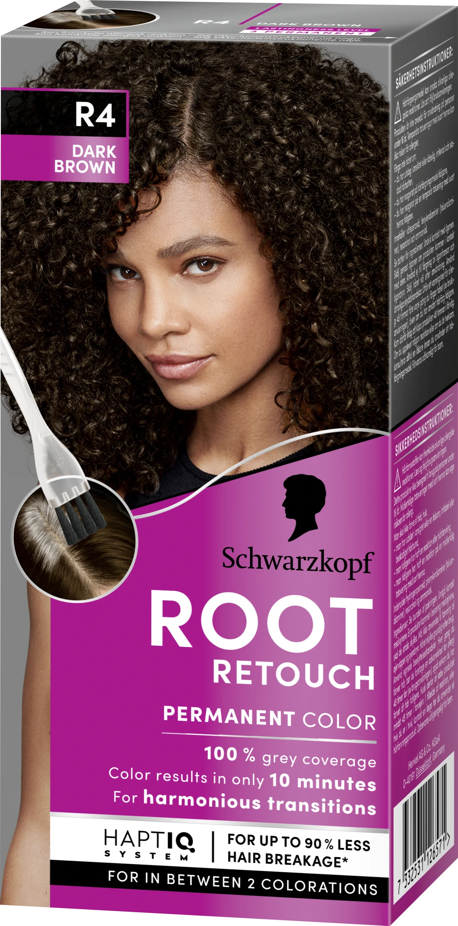 Schwarzkopf Rootkit R4 Dark Brown - Hårfärg