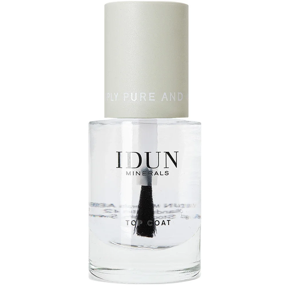 IDUN Minerals Top Coat Diamant 11 ml - Bas- & topplack