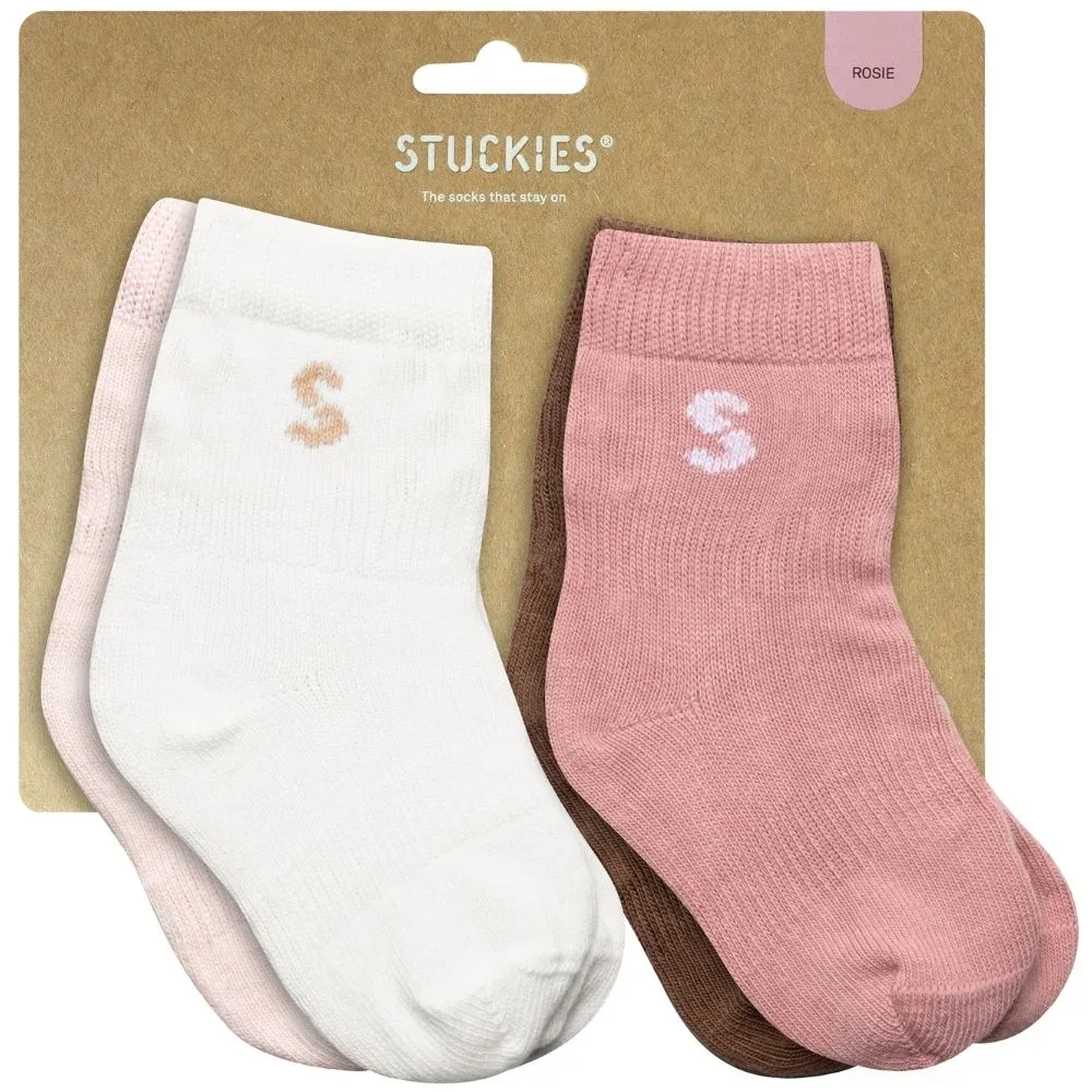 STUCKIES Strumpor i bomull Rosie 4-pack 10/15 - Barnkläder