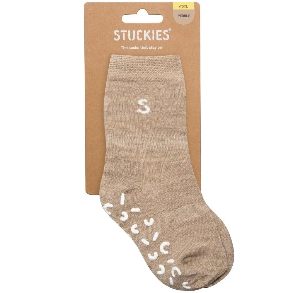 STUCKIES Ullstrumpor Pebble 1-pack 22/24 - Barnkläder