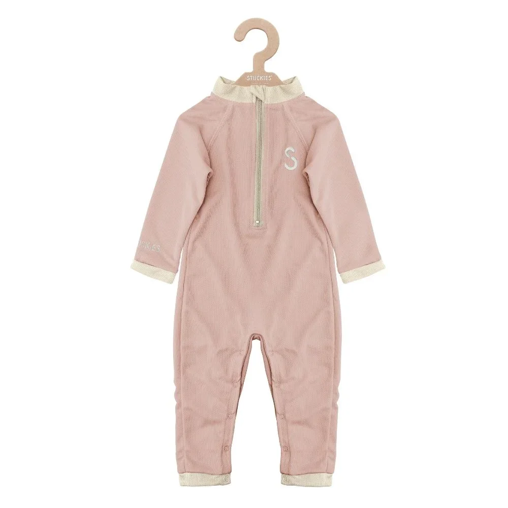 STUCKIES Easy change UPF 50+ UV-dräkt Dusty Coral 80/86 9-18 månader - UV-dräkt för barn