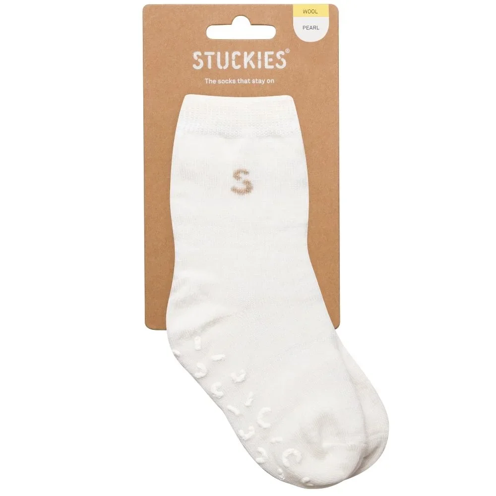 STUCKIES Ullstrumpor Pearl 1-pack 22/24 - Barnkläder