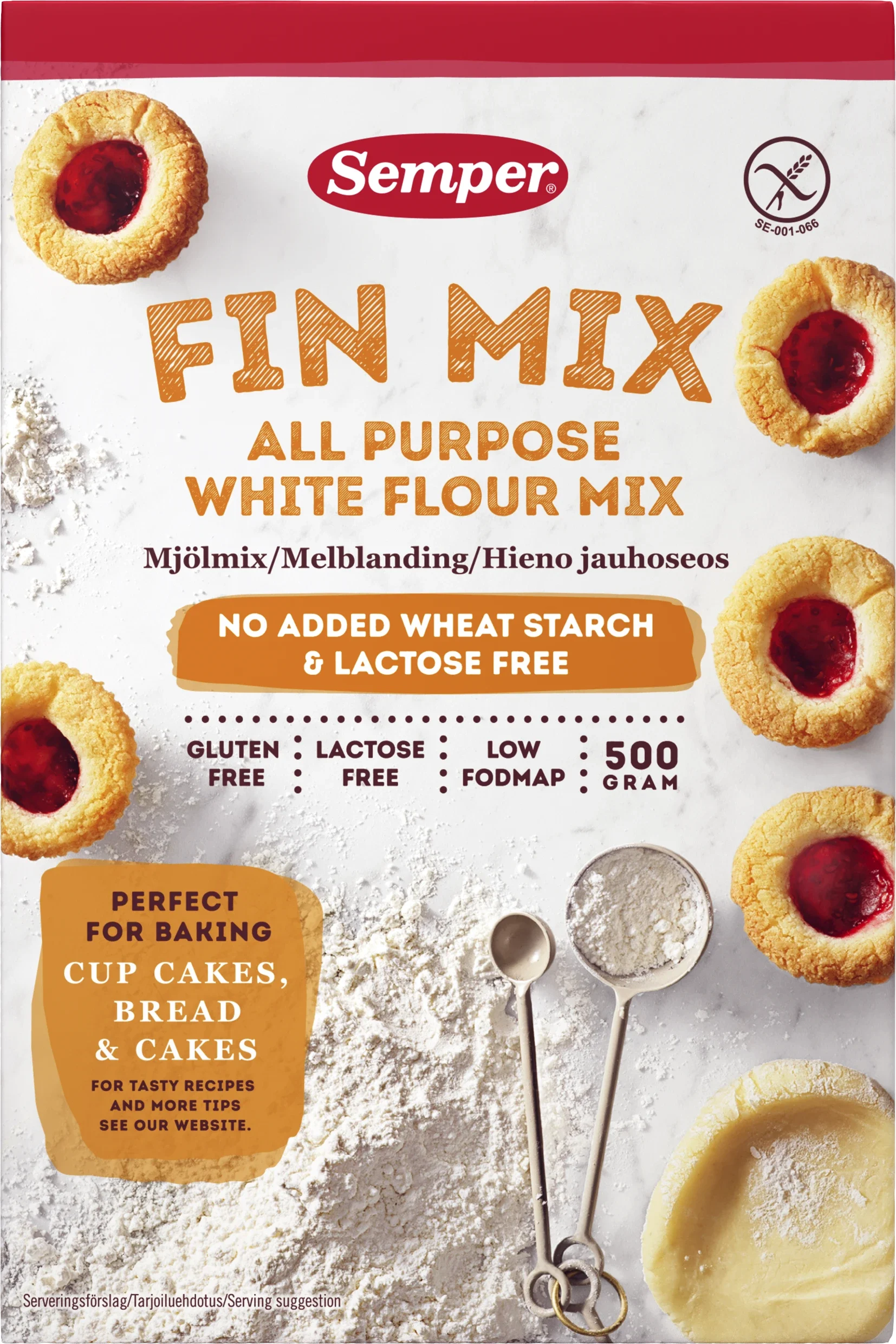 Semper Fin Mix Glutenfri 500 g - Specialkost för barn
