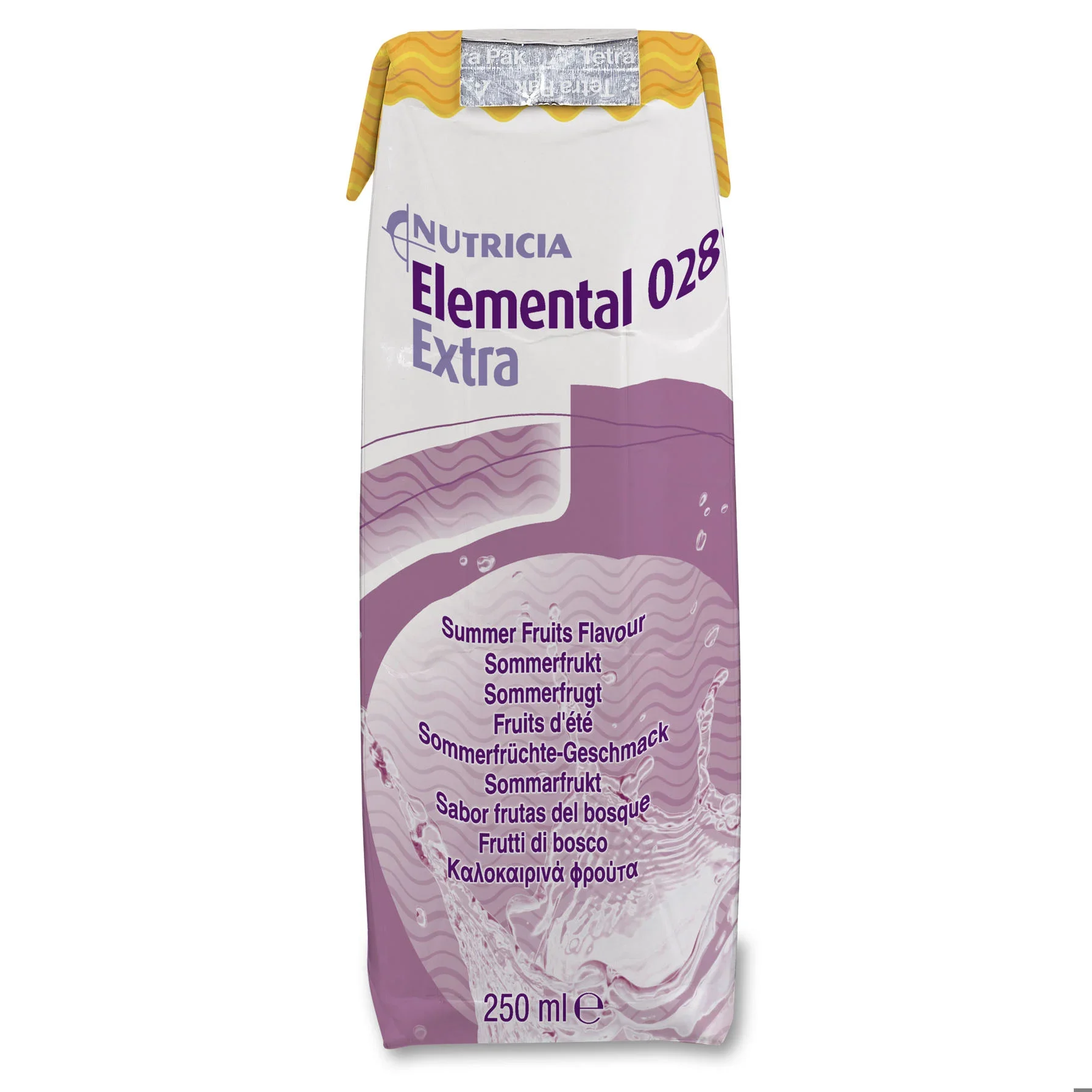 Elemental 028 Extra Liquid Sommarfrukt 18x250 ml - Näringsdrycker