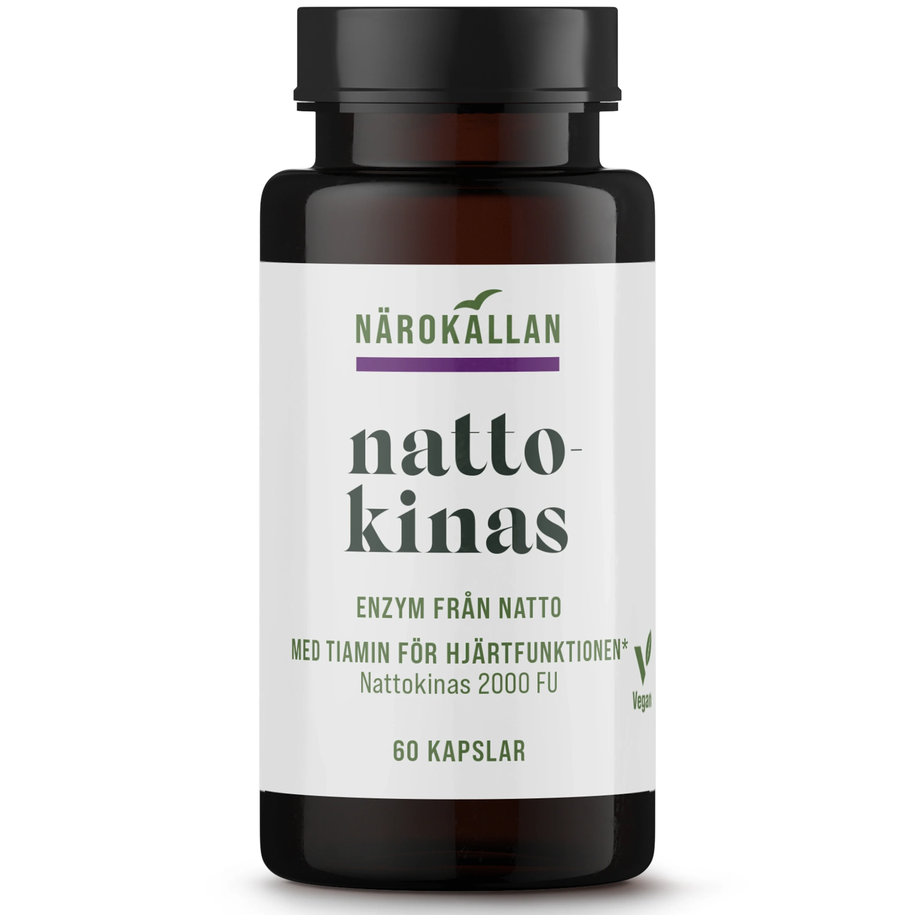 Närokällan Nattokinas 60 kapslar - Kosttillskott