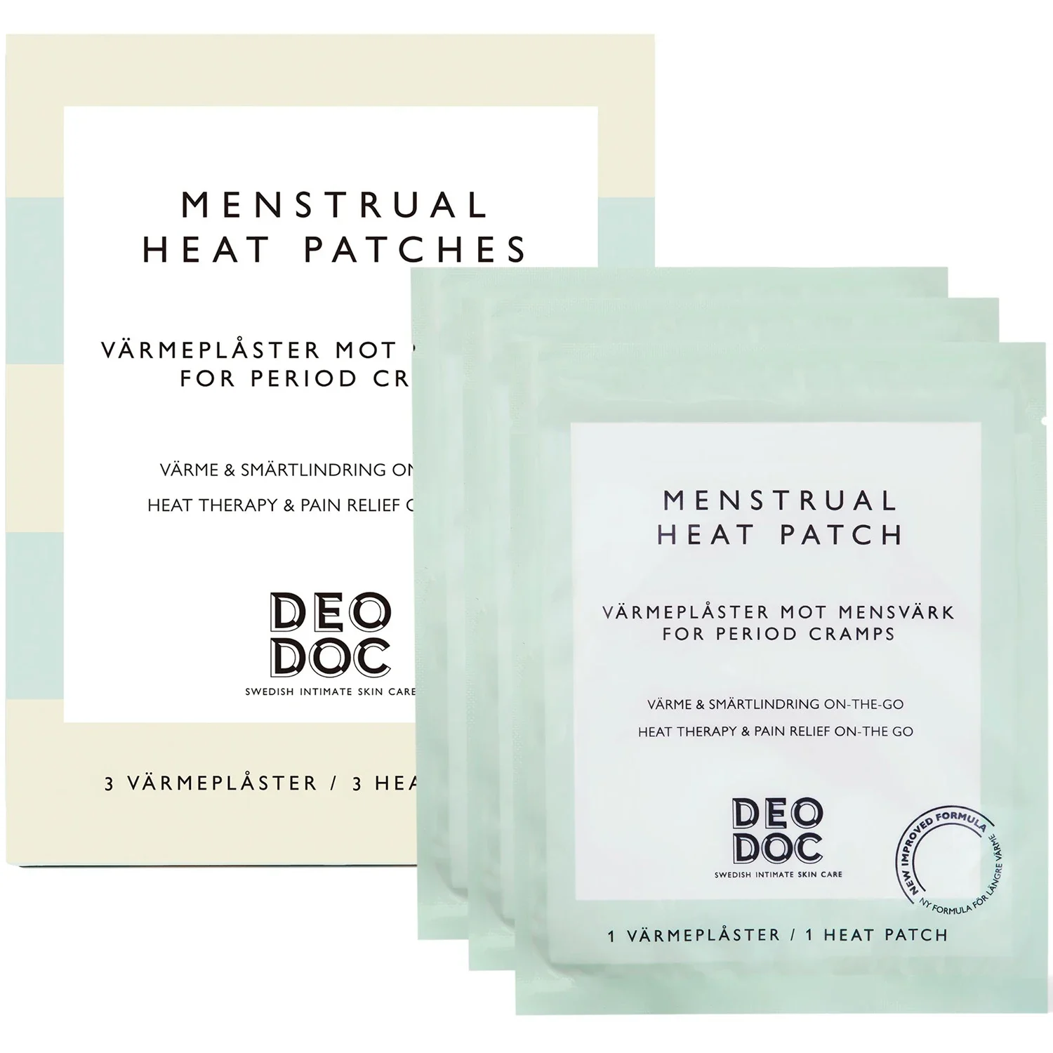 DeoDoc Värmeplåster 3-pack - Mensvärk