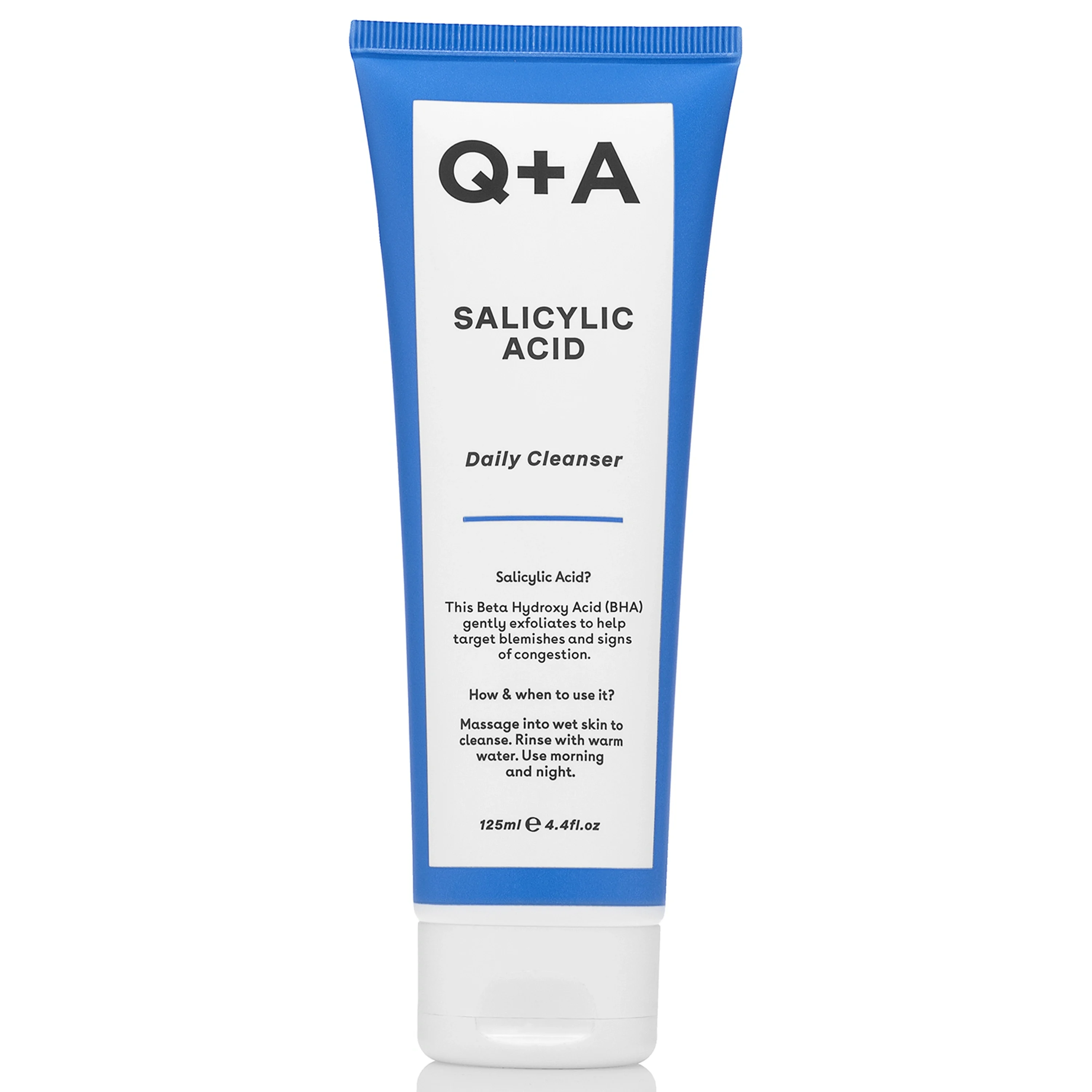 Q+A Salicylic Acid Cleanser 125 ml - Ansiktsrengöring