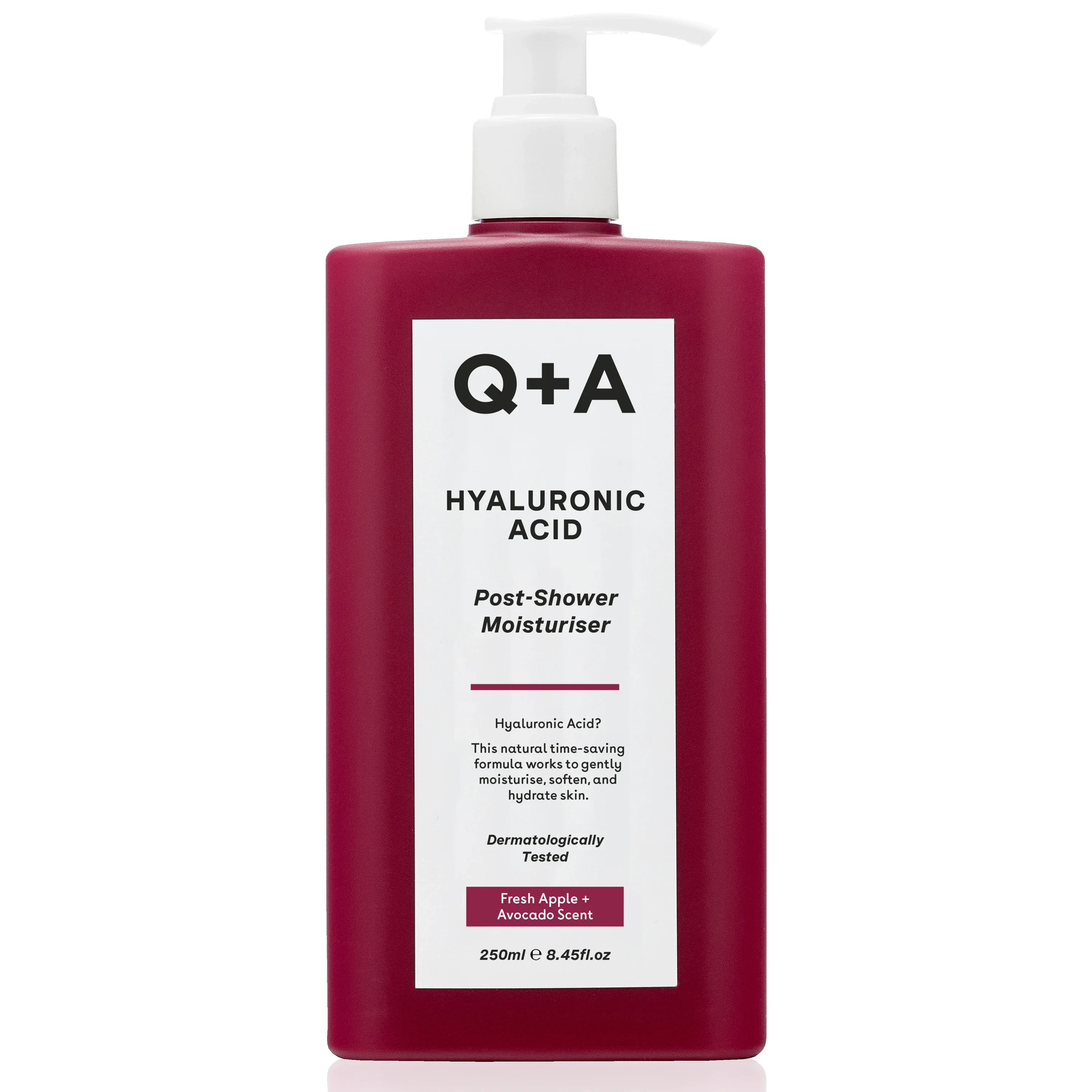 Q+A Hyaluronic Acid Post-Shower Moisturiser 250 ml - Hudkräm & bodylotion