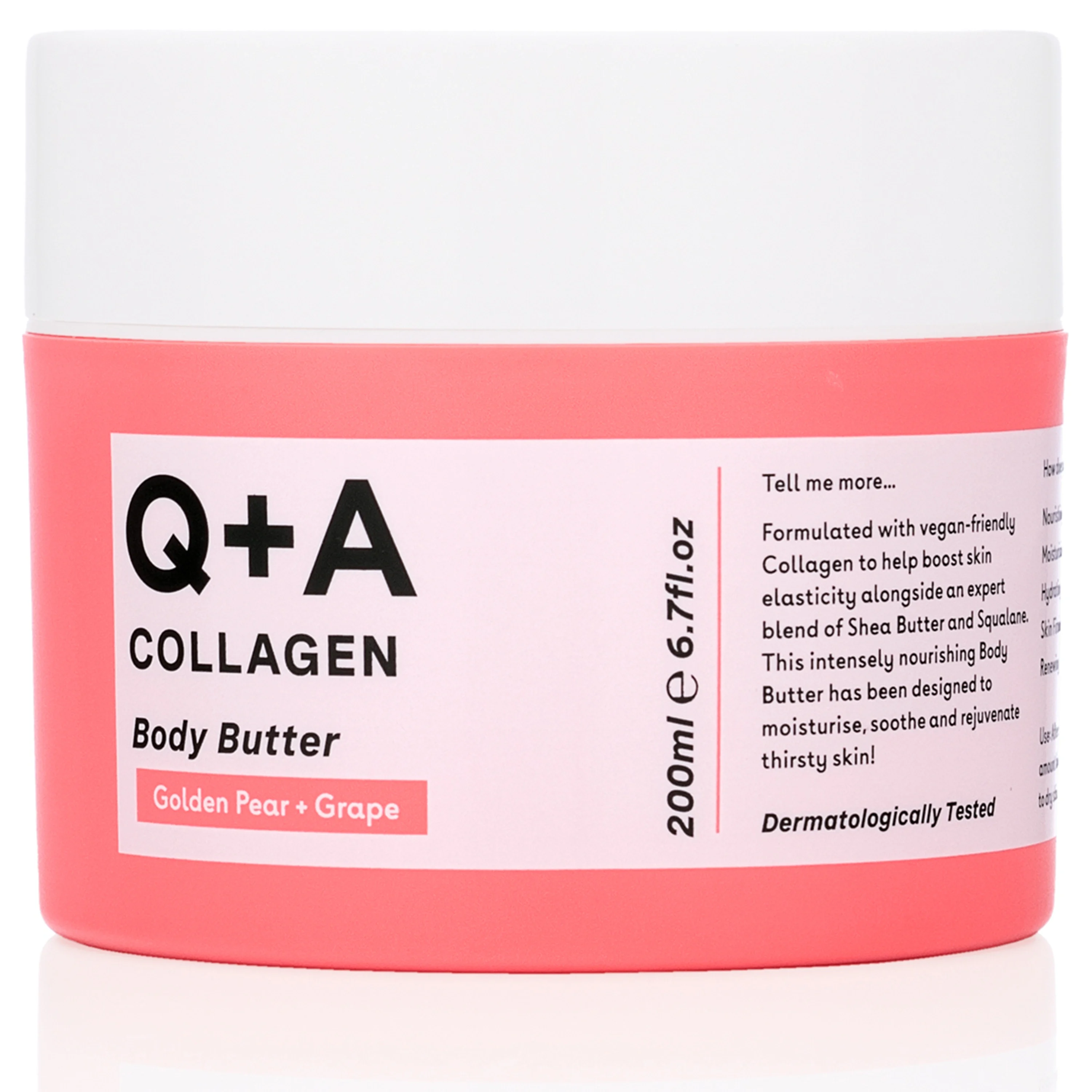 Q+A Collagen Body Butter 200 ml - Hudkräm & bodylotion