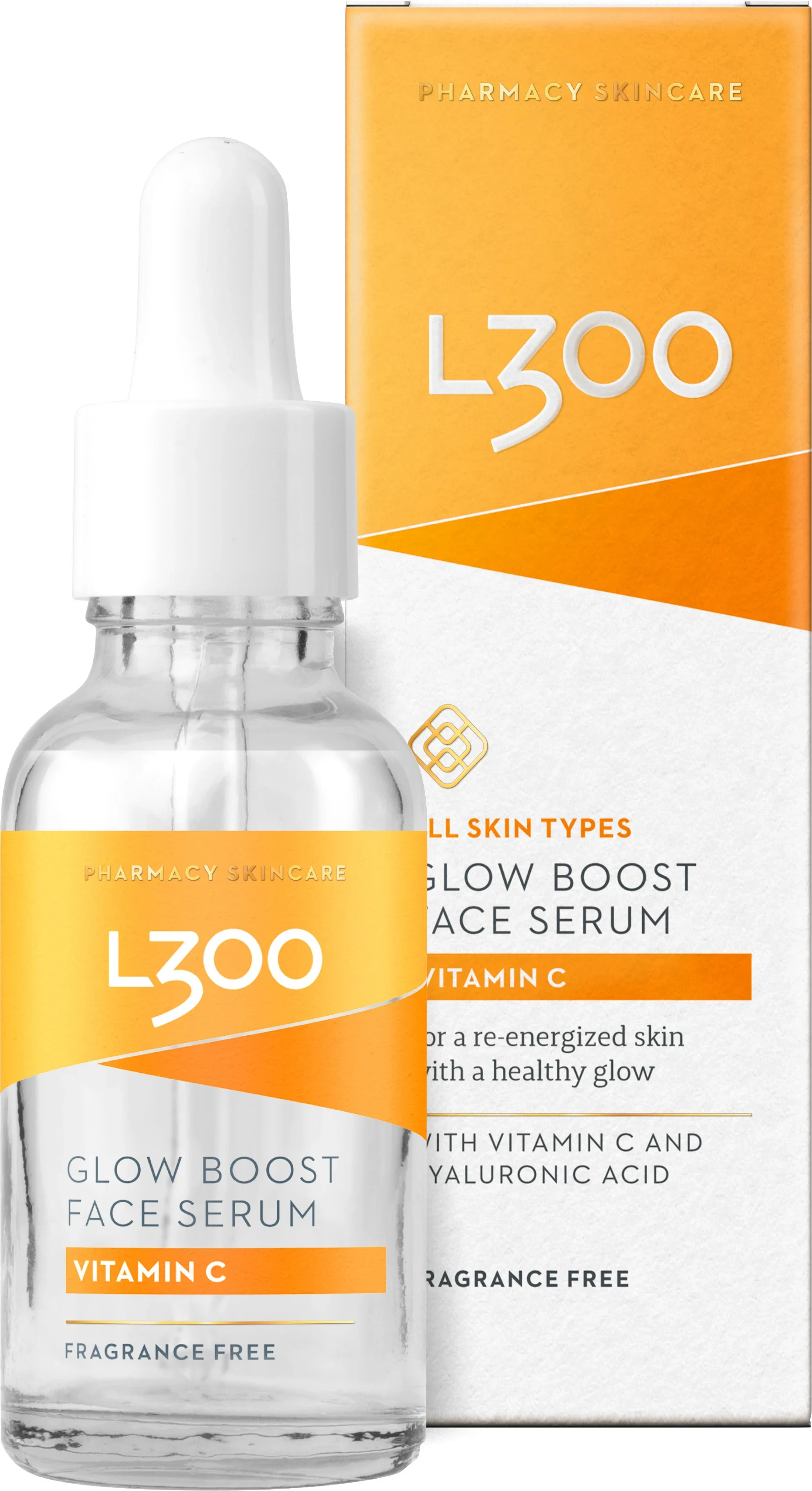 L300 Vitamin C Glow Boost Face Serum 30 ml - C-vitamin serum