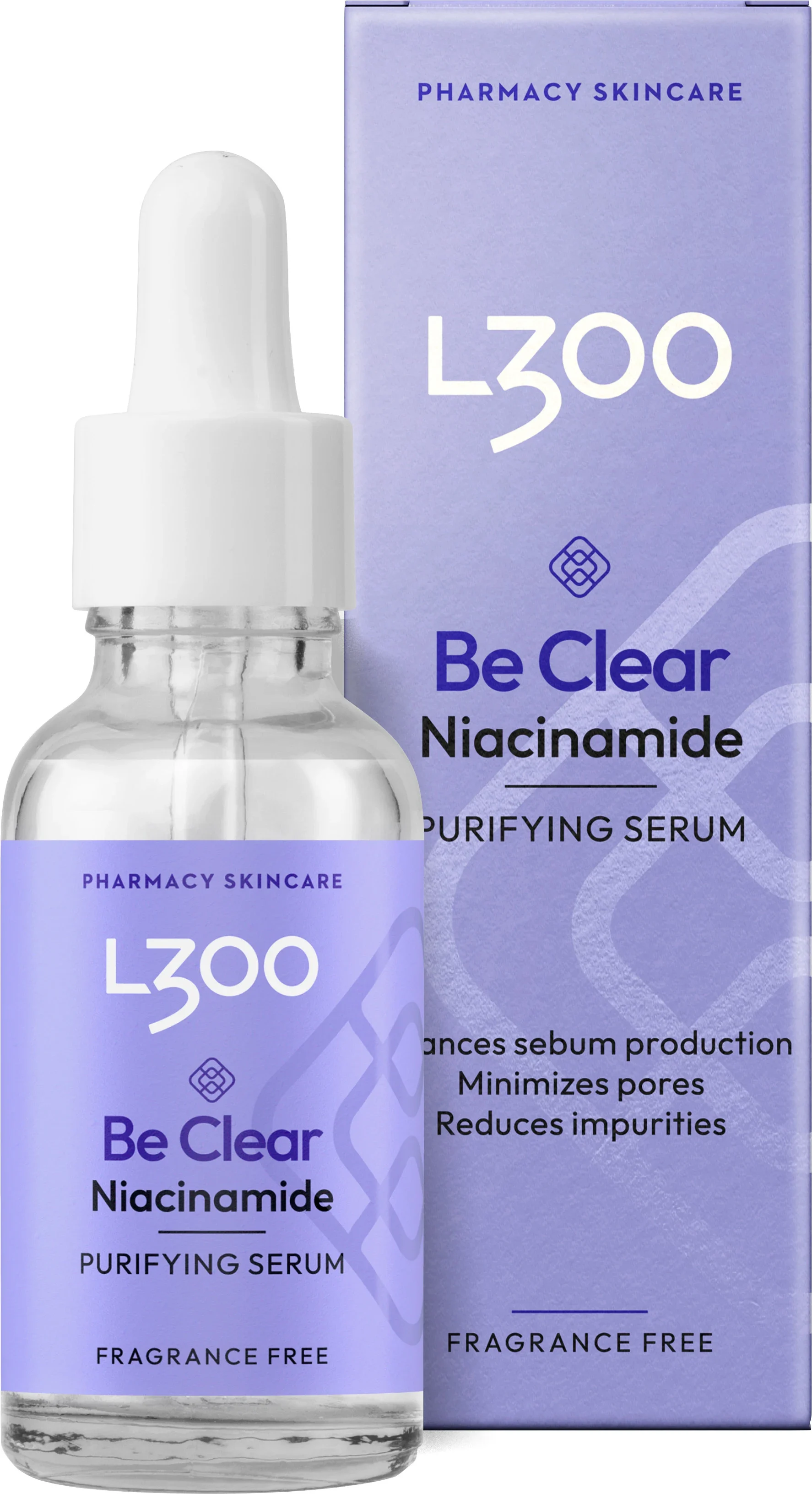L300 Niacinamide Be Clear Purifying Serum 30 ml - Serum