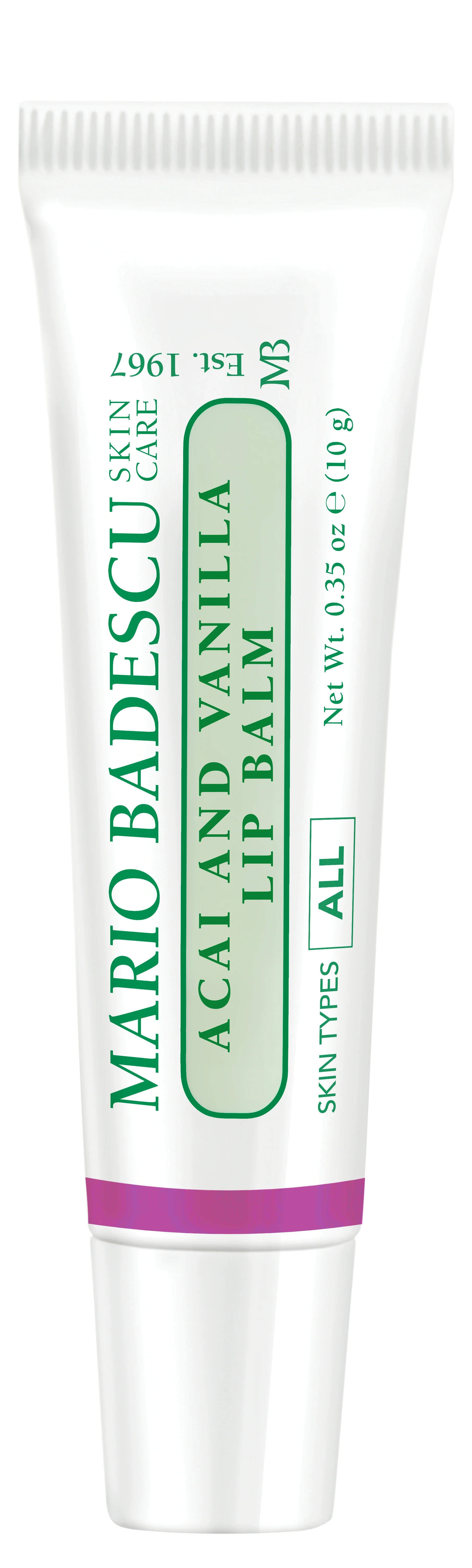 Mario Badescu Acai And Vanilla Lipbalm 10 g - Läppbalsam