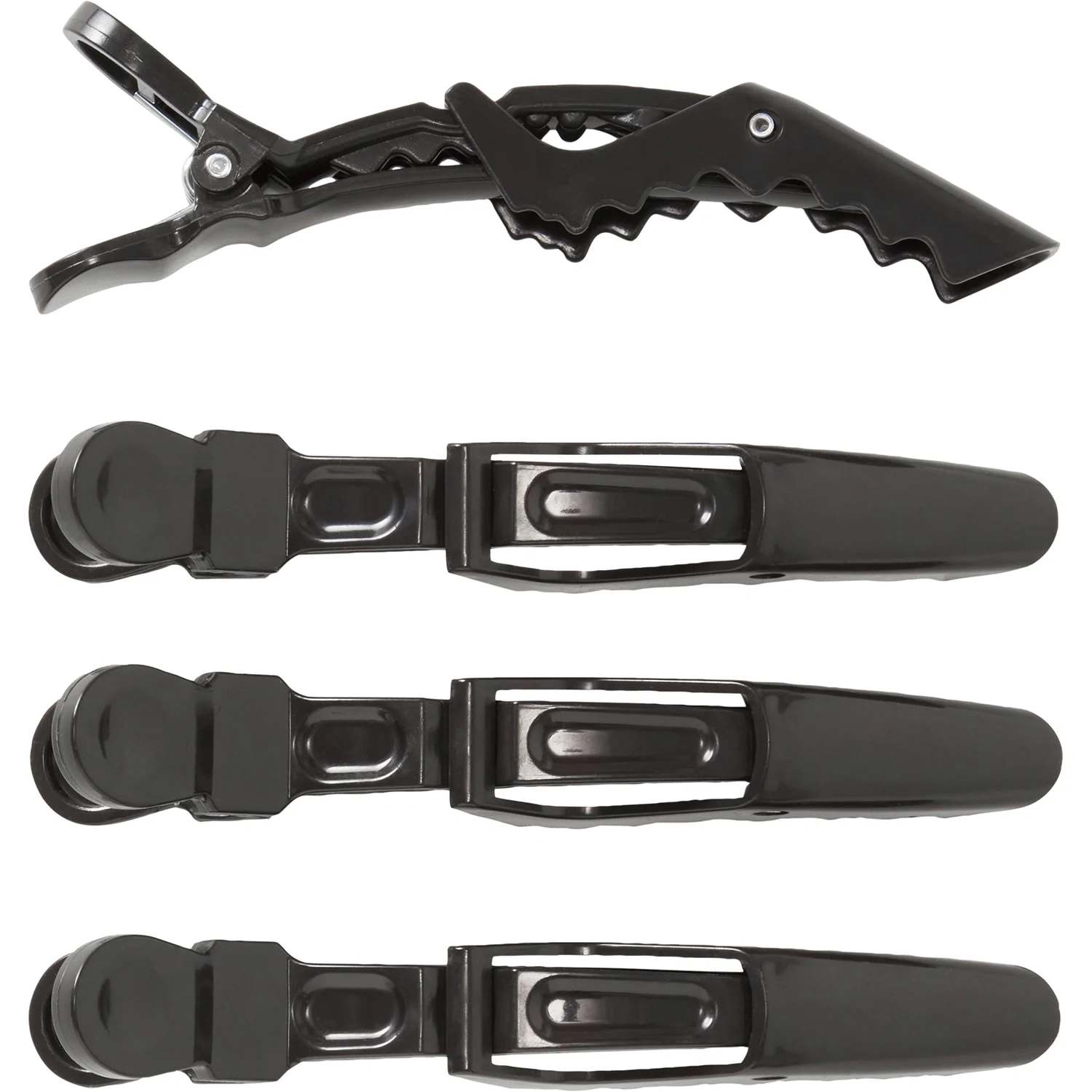 Soft Spell Hair Clip Crocodile 4-pack - Hårklämmor