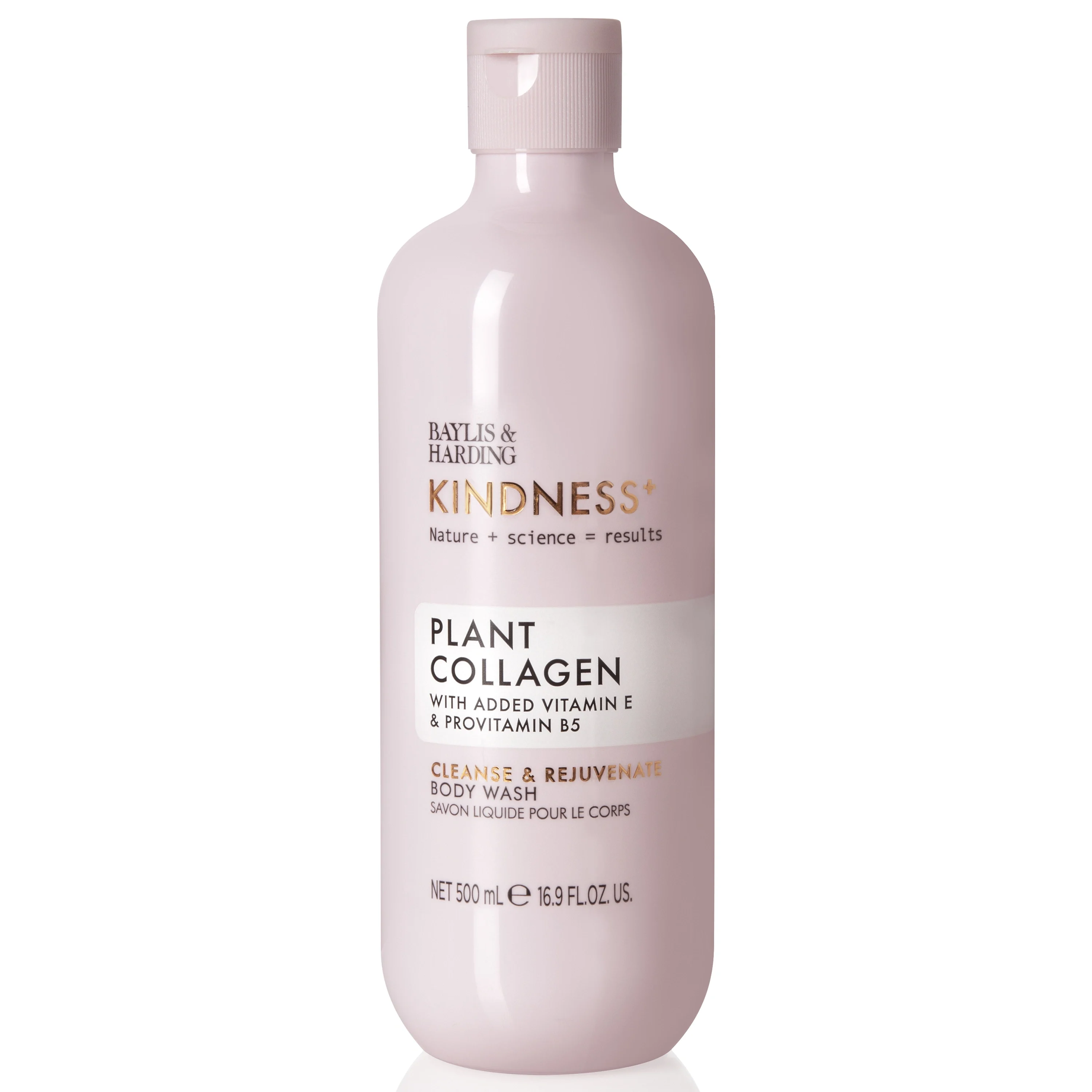 Baylis & Harding Kindness+ Plant Collagen Body Wash 500 ml - Veganska produkter