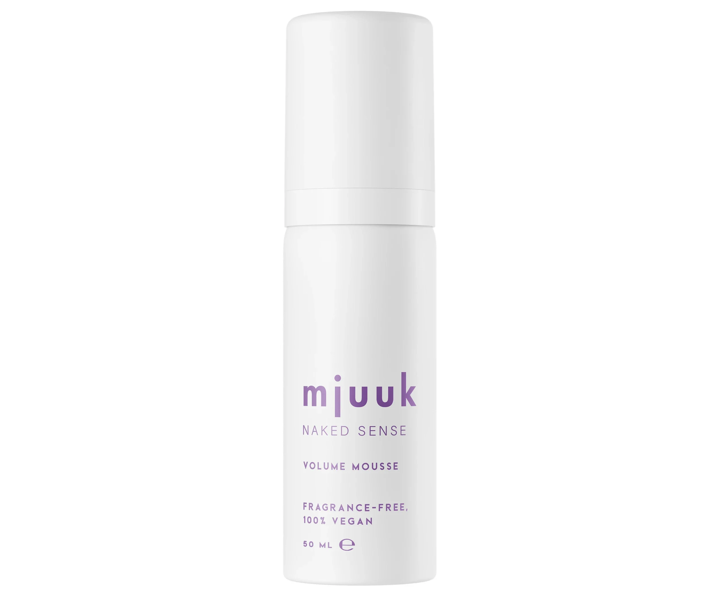 Mjuuk Naked Sense Fragrance-Free Volume Mousse 50 ml - Hårmousse