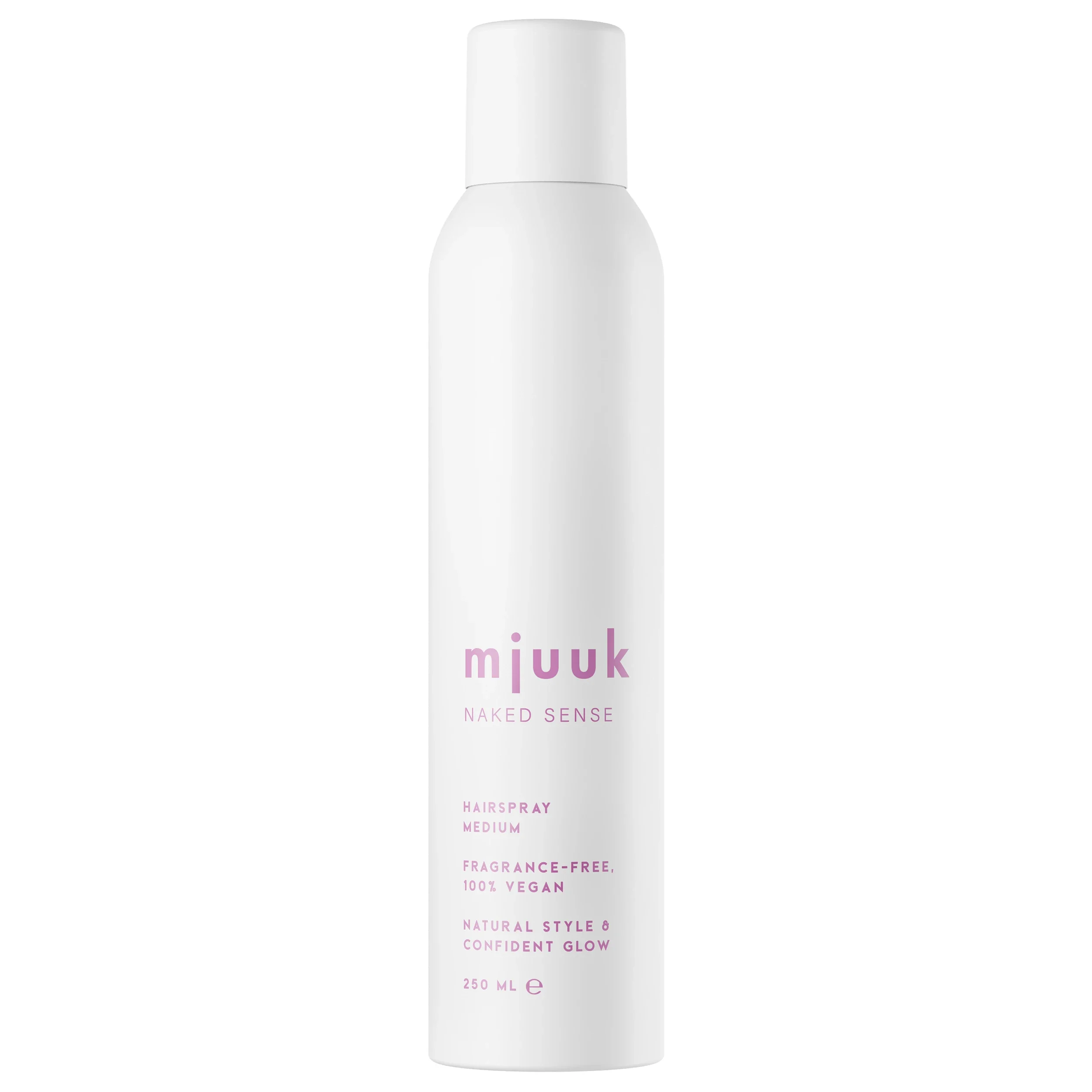Mjuuk Naked Sense Fragrance-Free Hairspray Medium 250 ml - Hårspray