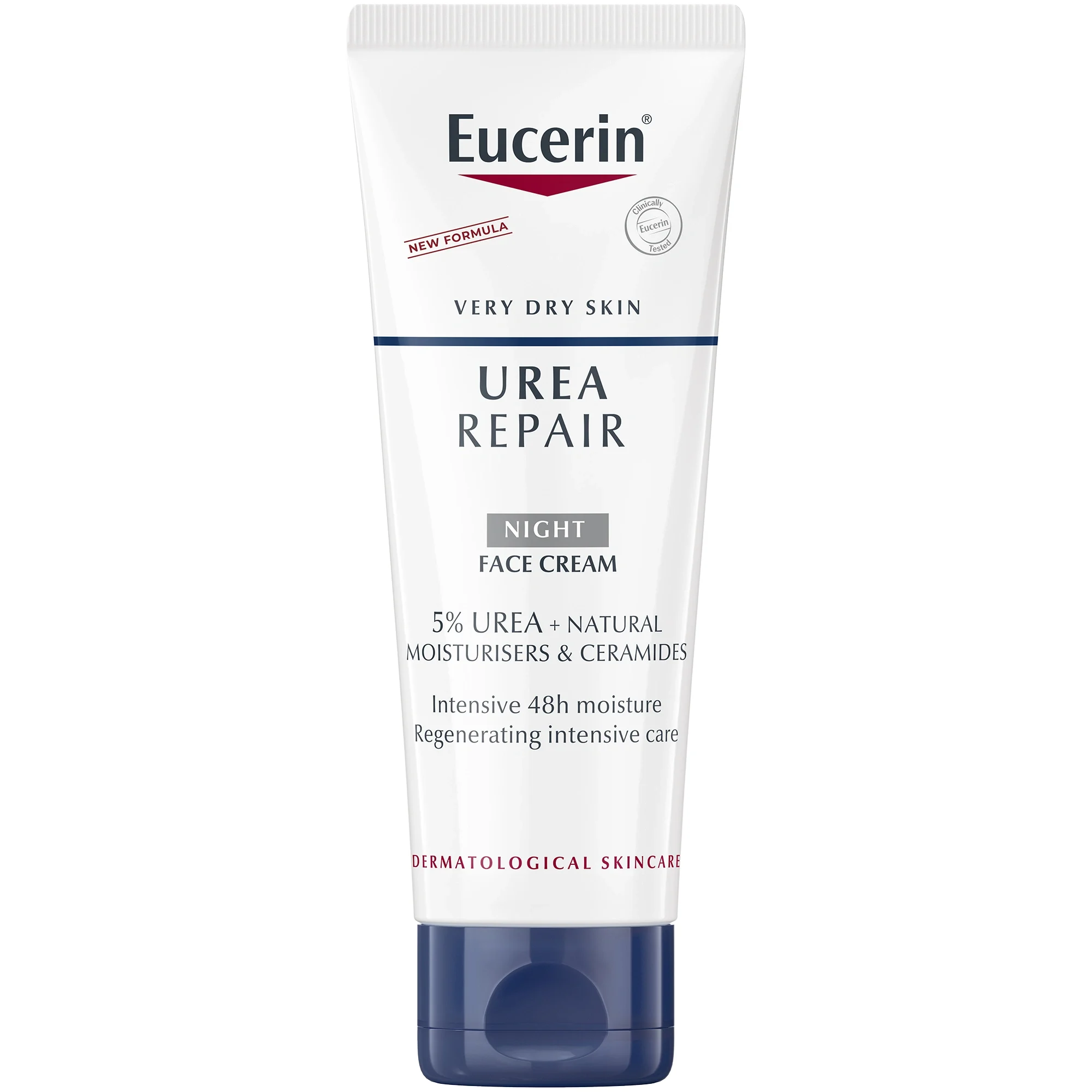 Eucerin UreaRepair Night Face Cream 5% Urea 50 ml - Ansiktskräm - dagkräm
