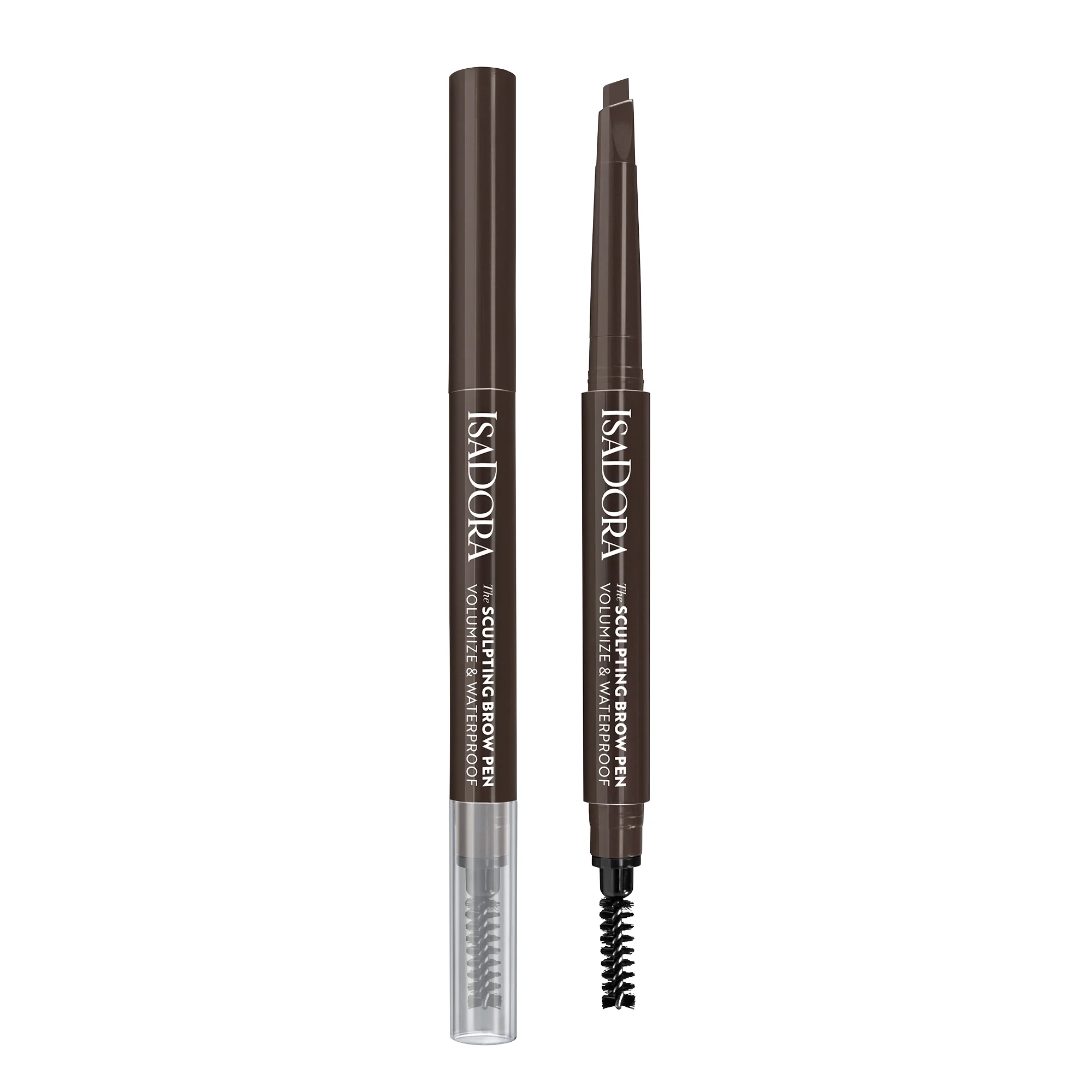 The Sculpting Brow Pen Volumize & Waterproof Dark Brown - Ögonbrynspenna