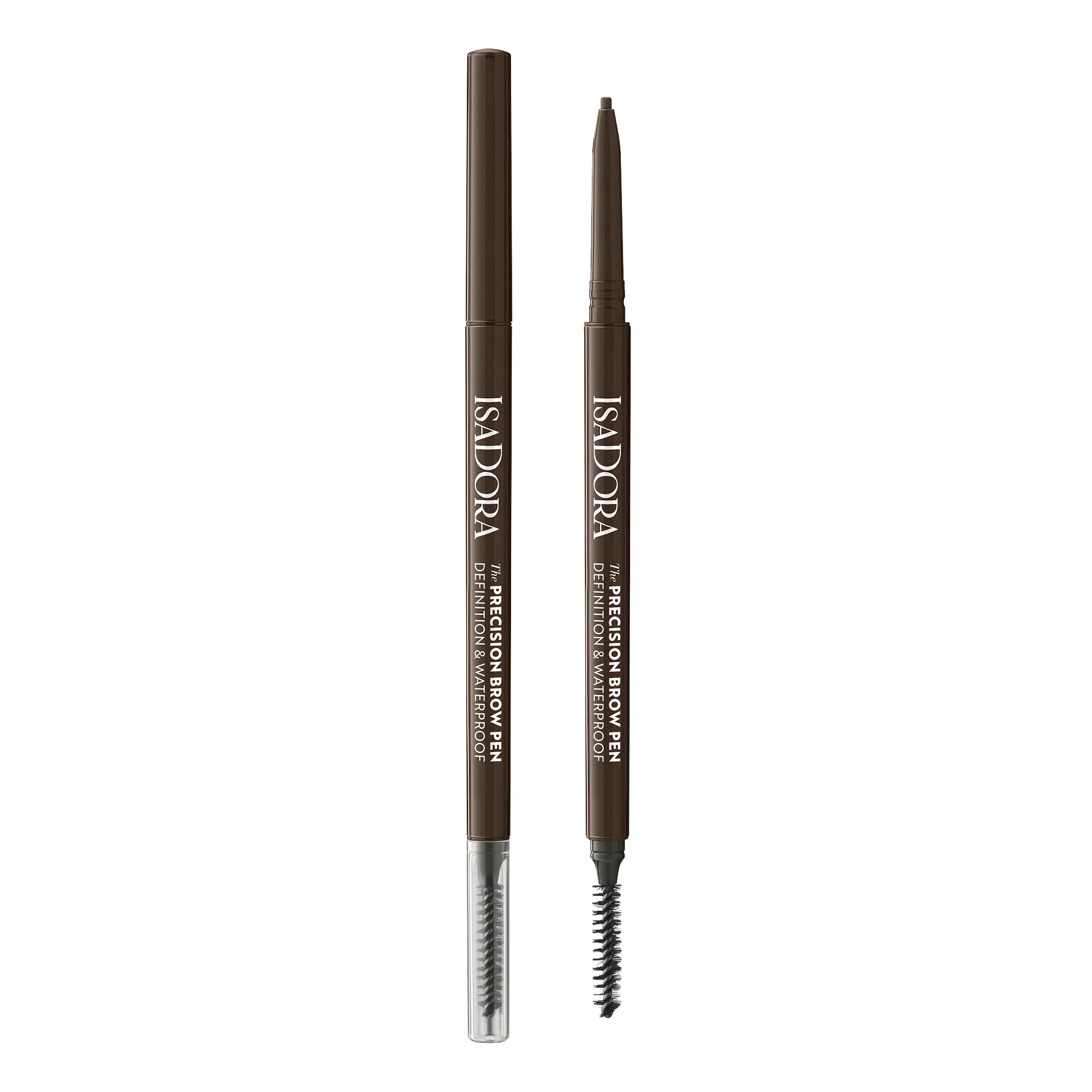 IsaDora The Precision Brow Pen Definition & Waterproof 0,9 g 02 Dark Brown - Ögonbrynspenna
