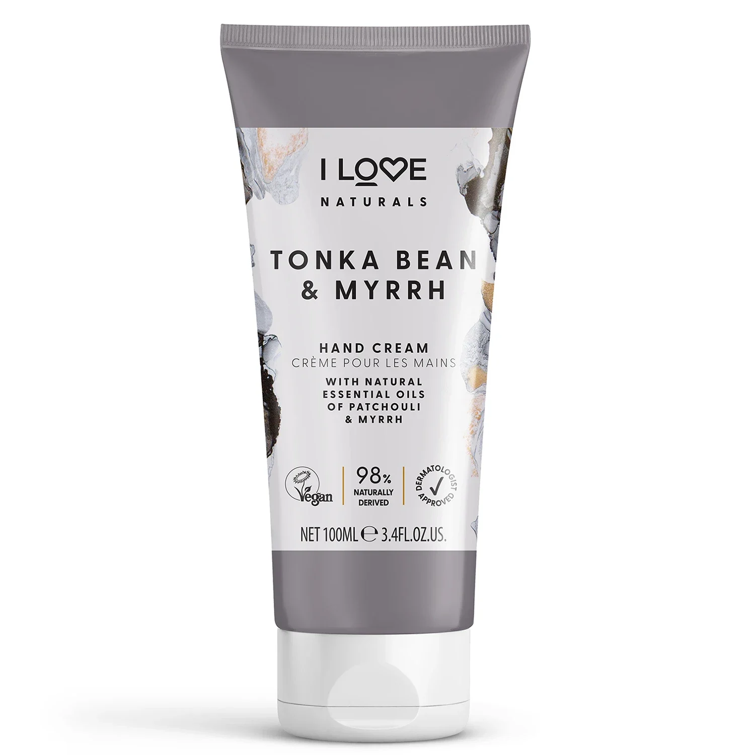 I LOVE Naturals Hand Cream Tonka Bean & Myrrh 100 ml - Handkräm
