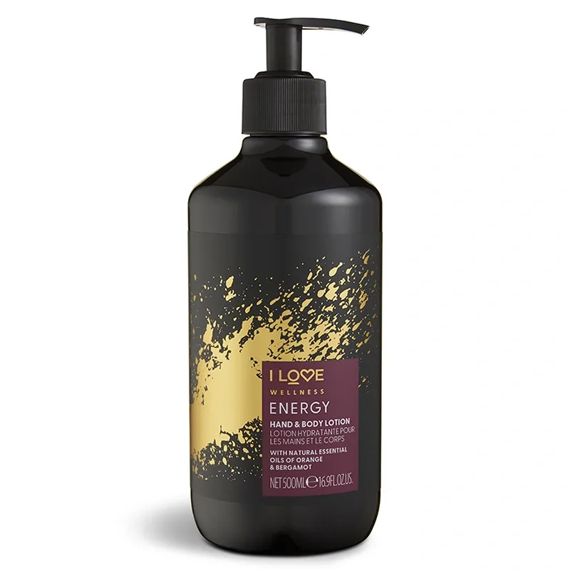 I LOVE Wellness Hand & Body Lotion Energy Orange & Bergamot 500 ml - Hudkräm & bodylotion