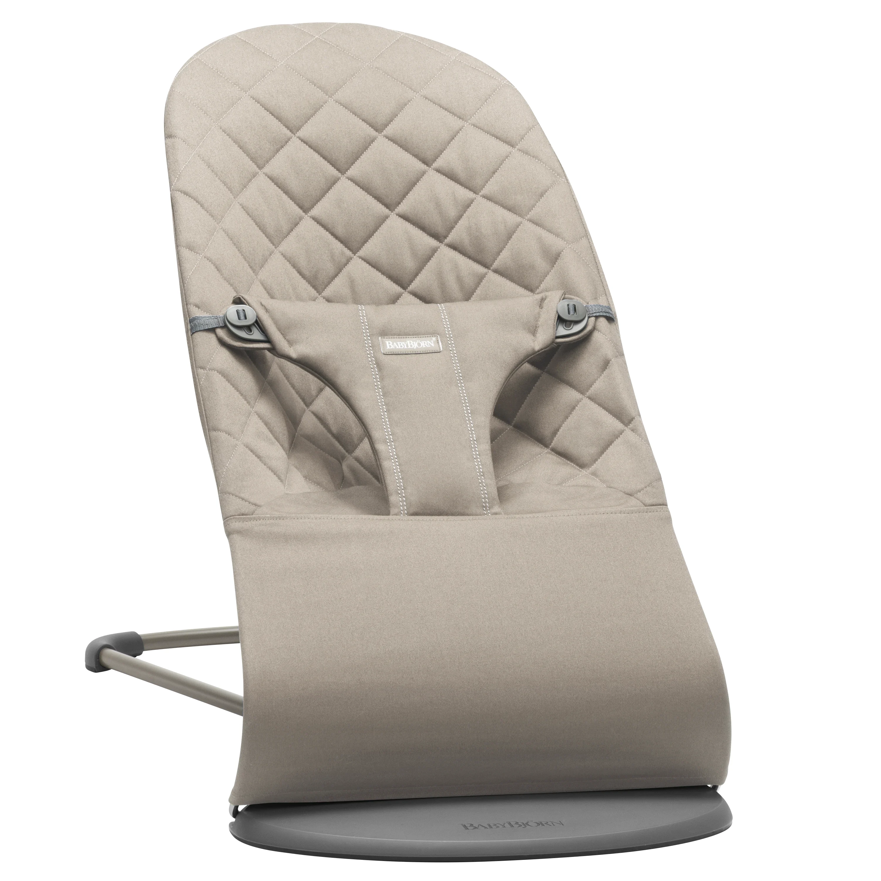 BabyBjörn Babysitter Bliss Vävd Klassisk Quilt Sandgrå - Barnrum & sova