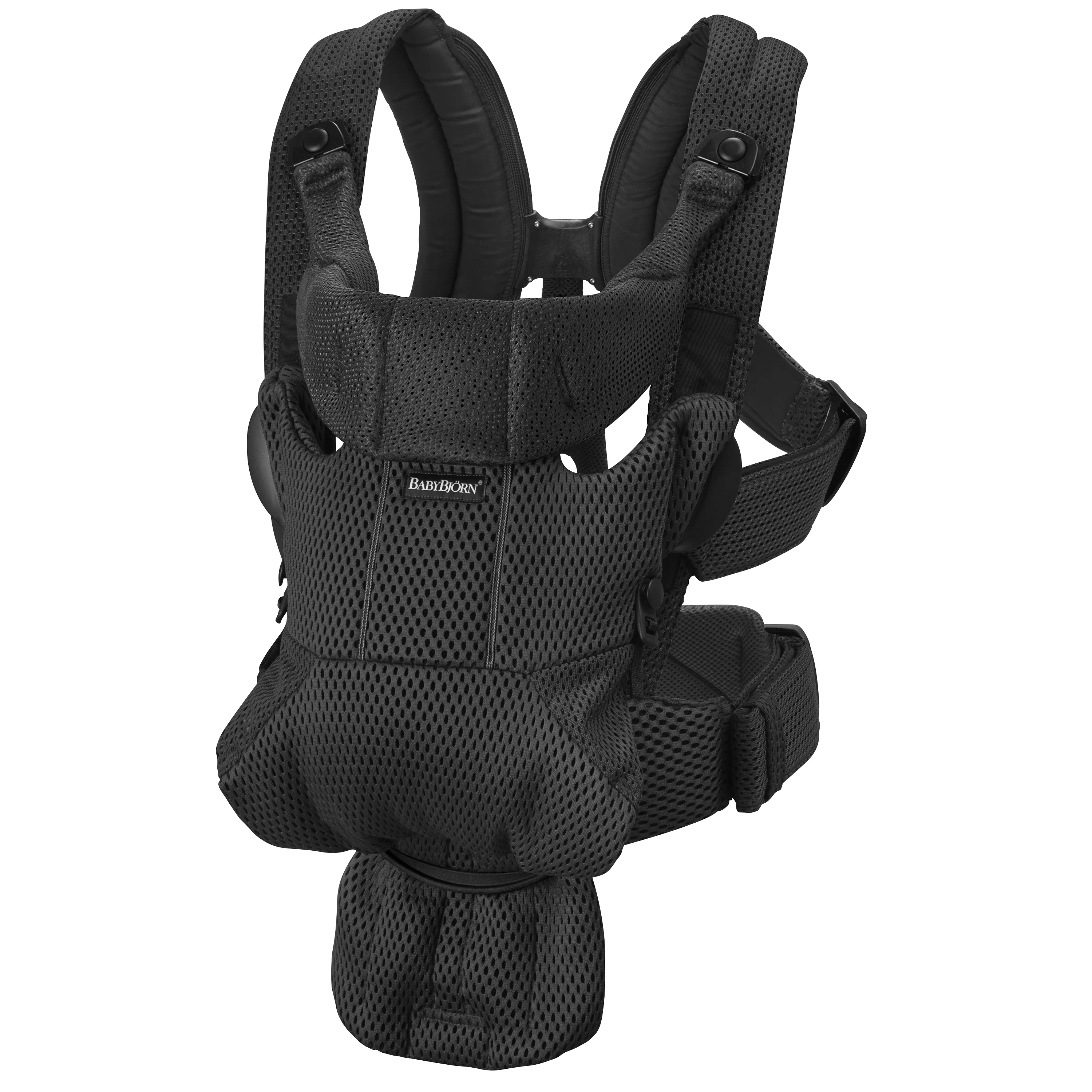 BabyBjörn Bärsele Move 3D Mesh Svart - Bärselar för nyfödda