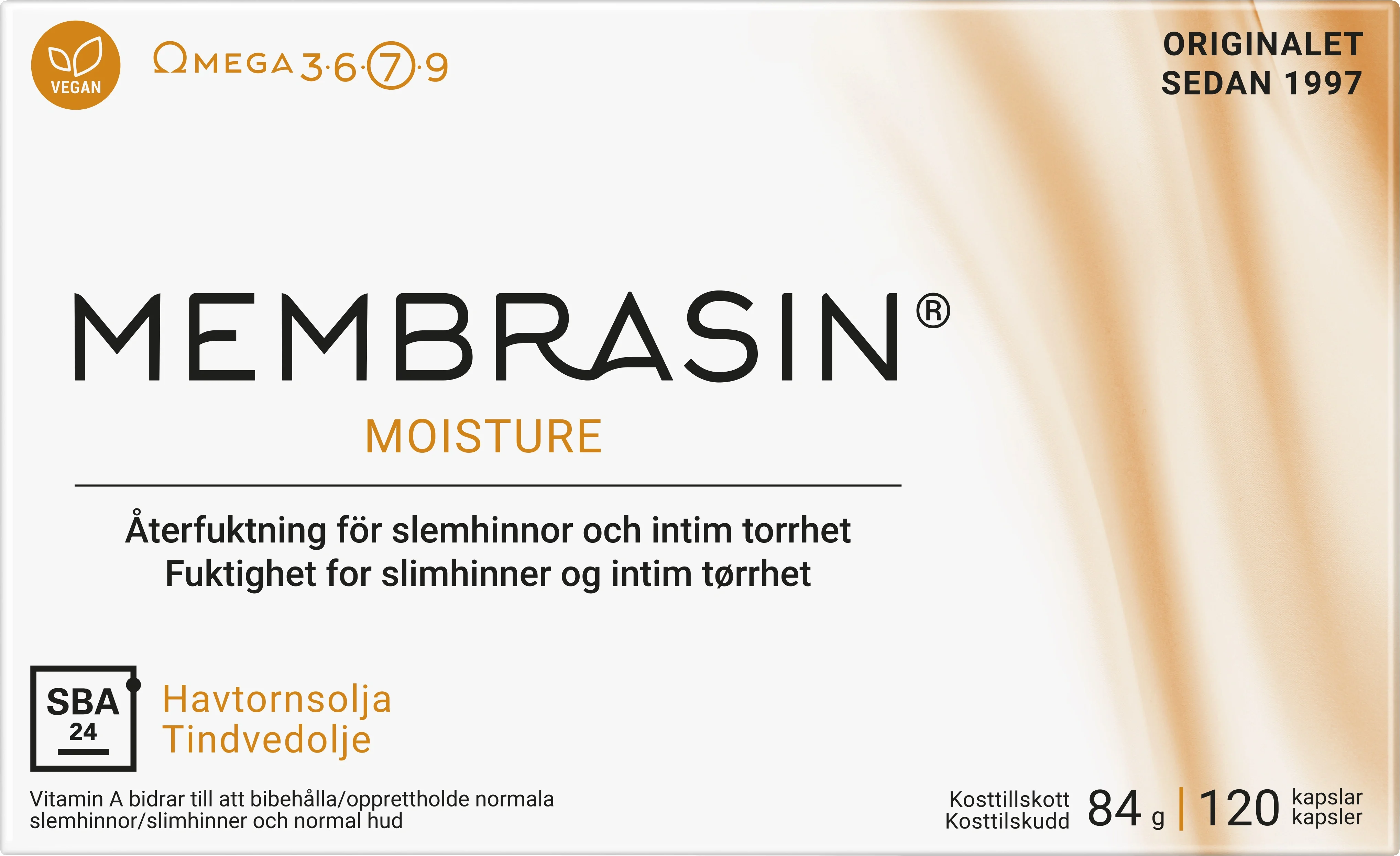 Membrasin kapsel 120 st - Kosttillskott vid klimakteriet