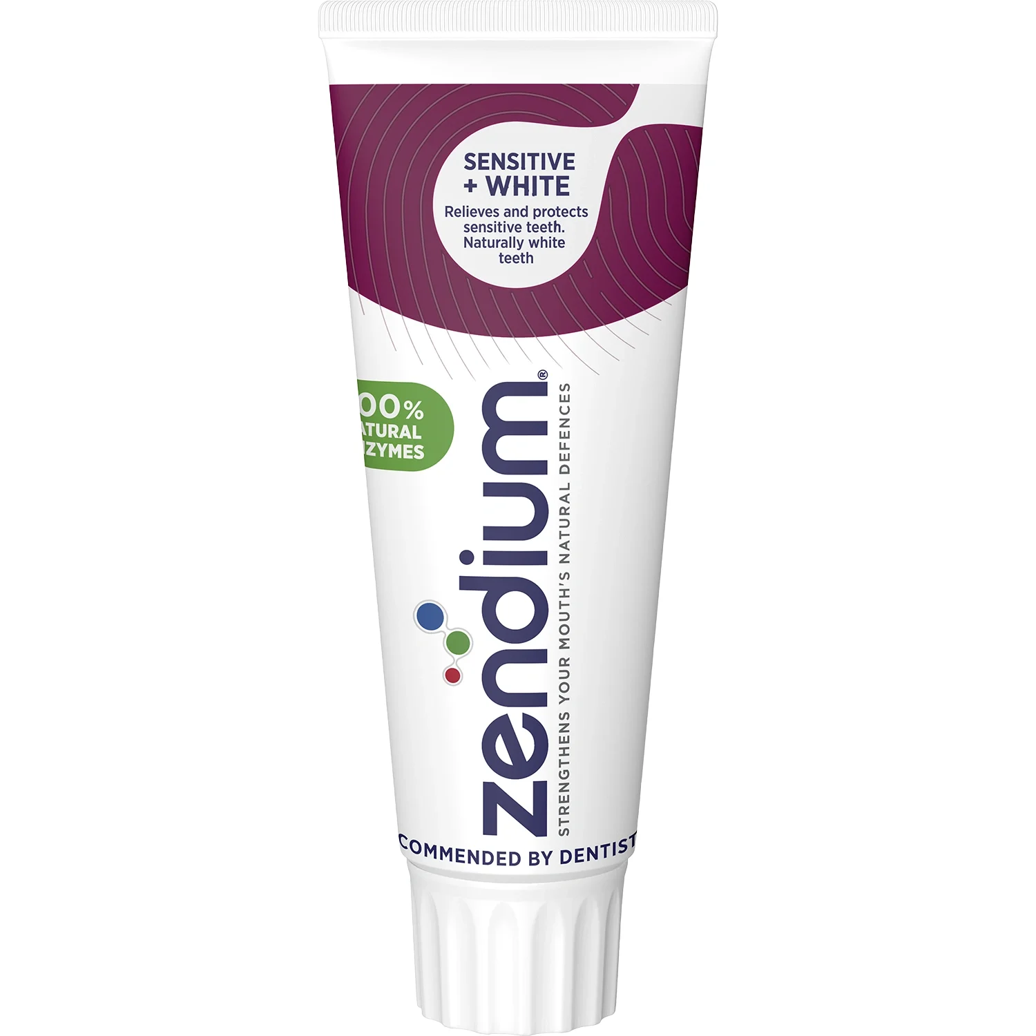 Zendium Sensitive Whitener 75 ml - Tandkräm