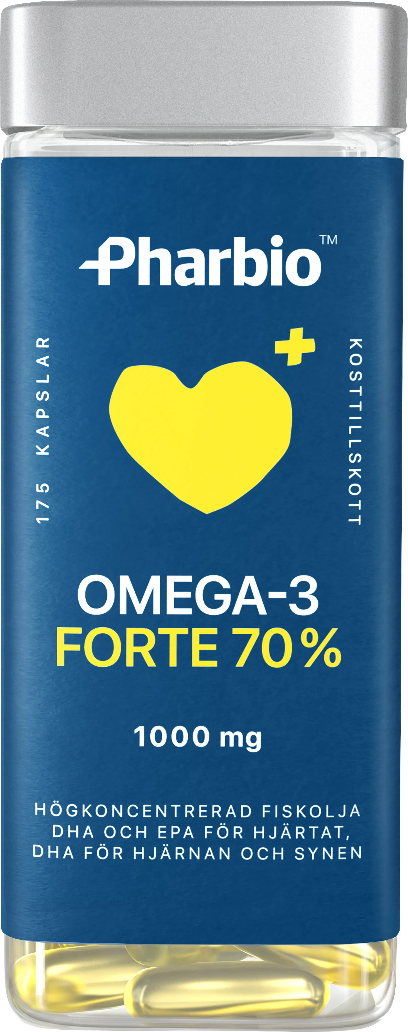 Pharbio Omega-3 Forte Kapsel 120st - Omega 3