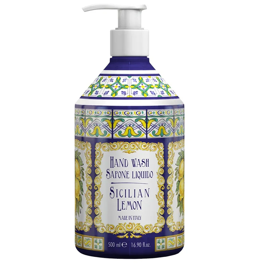 Rudy La Maioliche Liquid Soap Sicilian Lemon 500ml - Handtvål