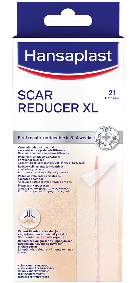 Hansaplast Scar Reducer XL Strips 21 st - Ärr