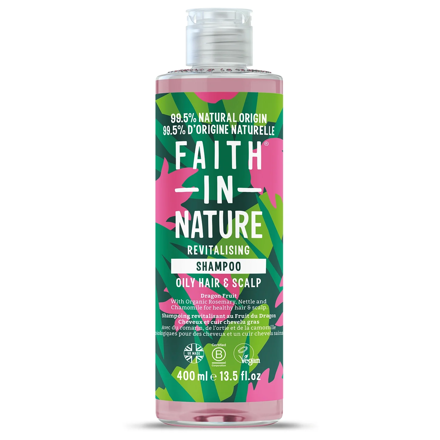 Faith in Nature Shampoo Dragon Fruit 400 ml - Återfuktande schampo