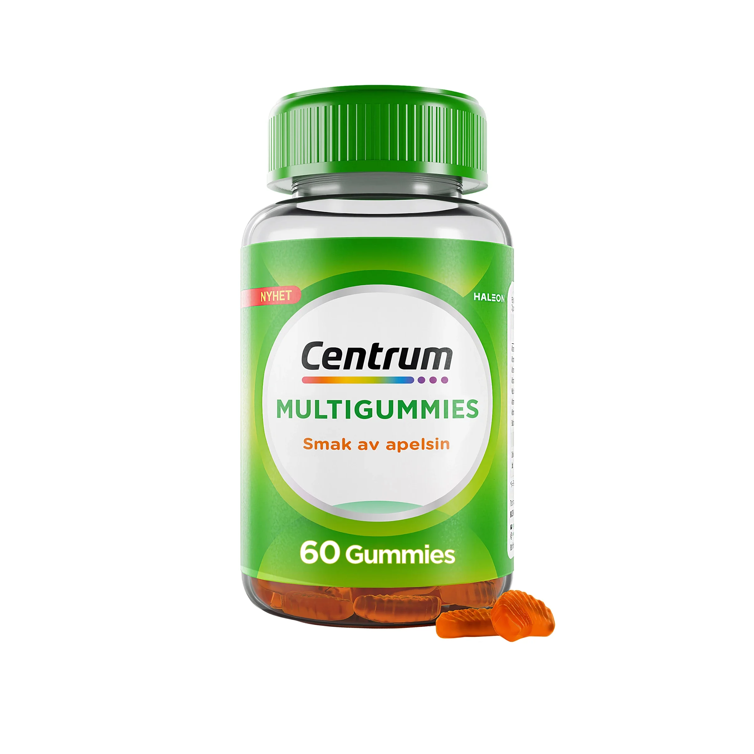 Centrum Multivitamin Gummies Vuxna Apelsin 60 st - Multivitamin