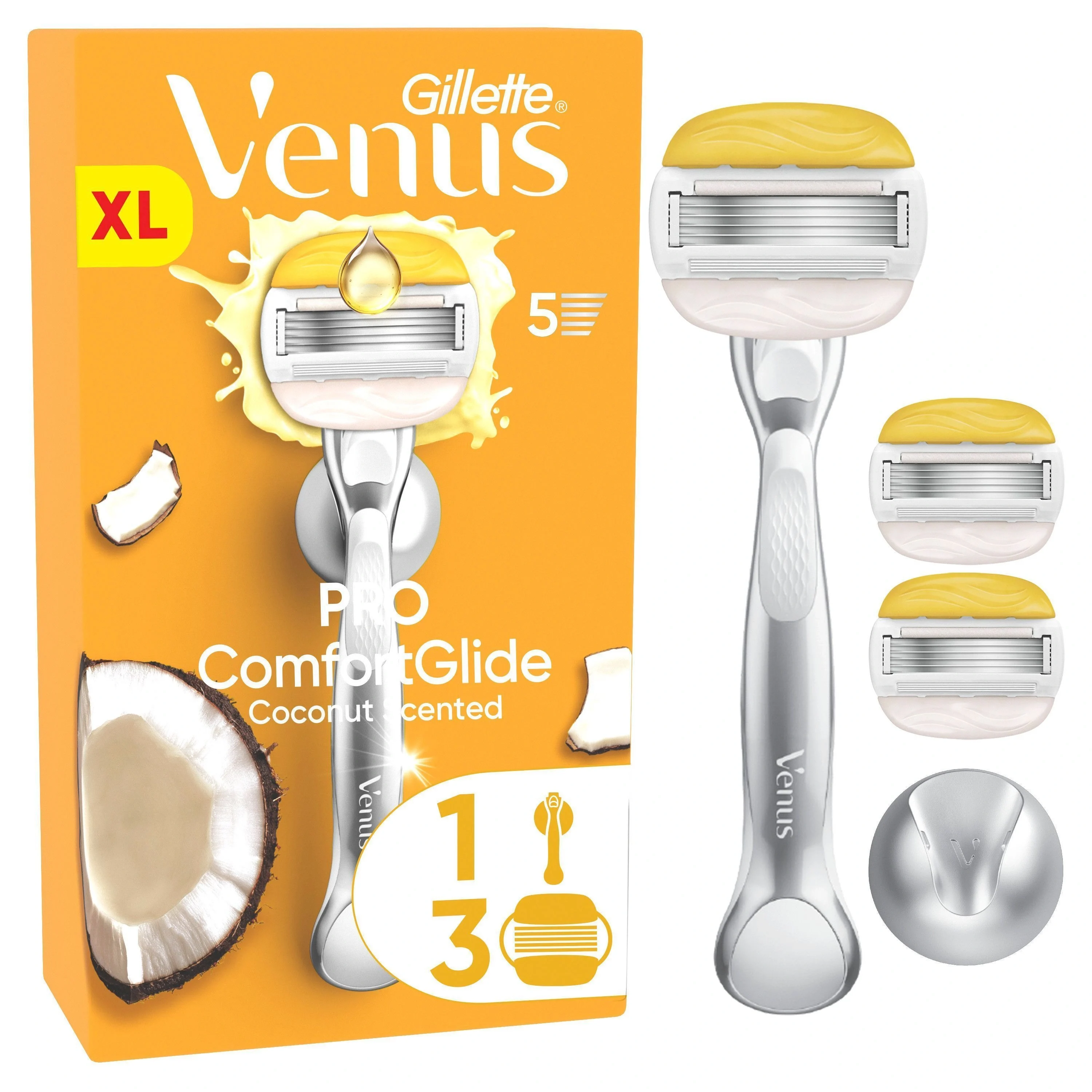 Venus Comfortglide Coconut w Olay H+3 - Rakhyvlar dam