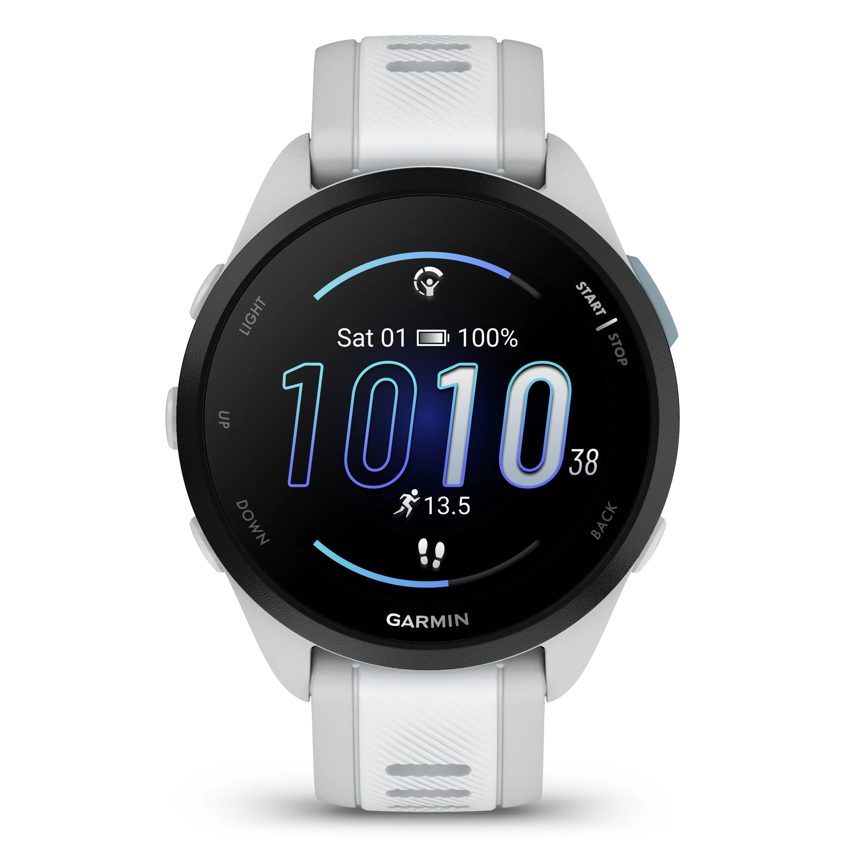 Garmin Forerunner 165 Music GPS, WiFi, Mist Grey/Whitestone - Träning & motion