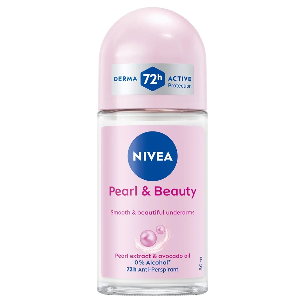 Nivea Pearl & Beauty Roll On 50 ml - Deodorant & antiperspirant