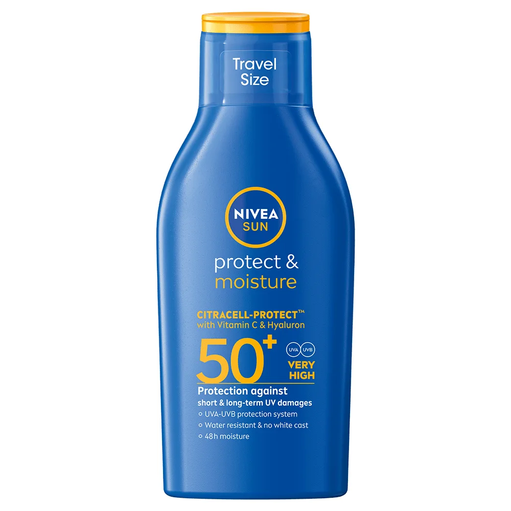 Nivea Sun Protect & Moisture Sun Lotion SPF 50+, 100 ml - Solskydd kropp