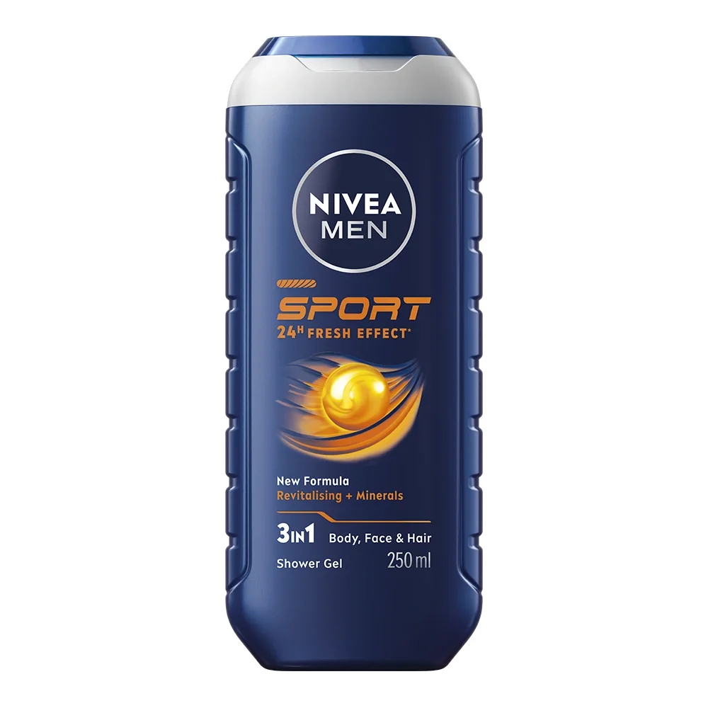 Nivea Men Sport Shower Gel 250 ml - Duschkräm & duschgel för män